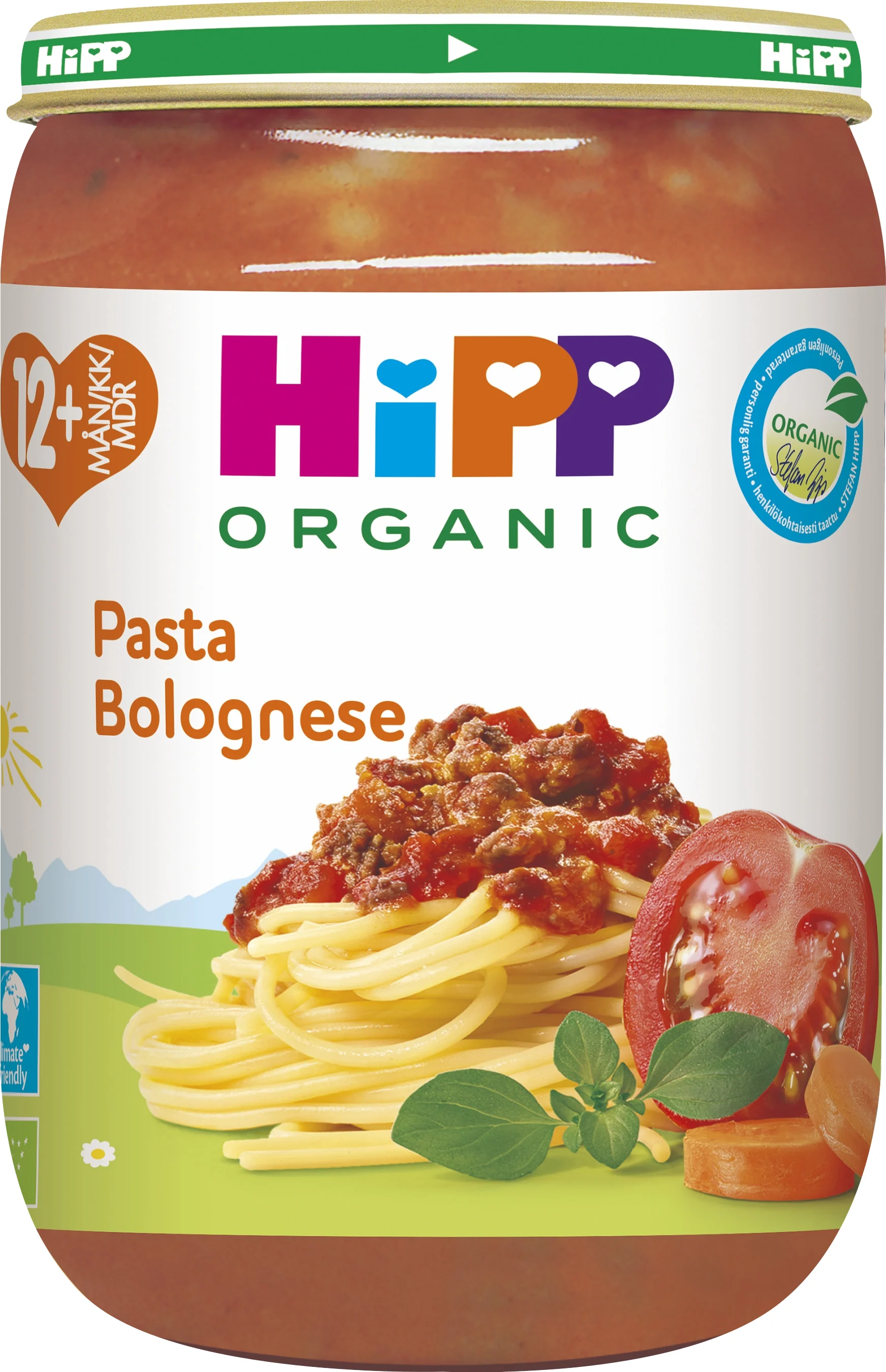 HiPP Pasta Bolognese 12 mån 220 g - Barnmat