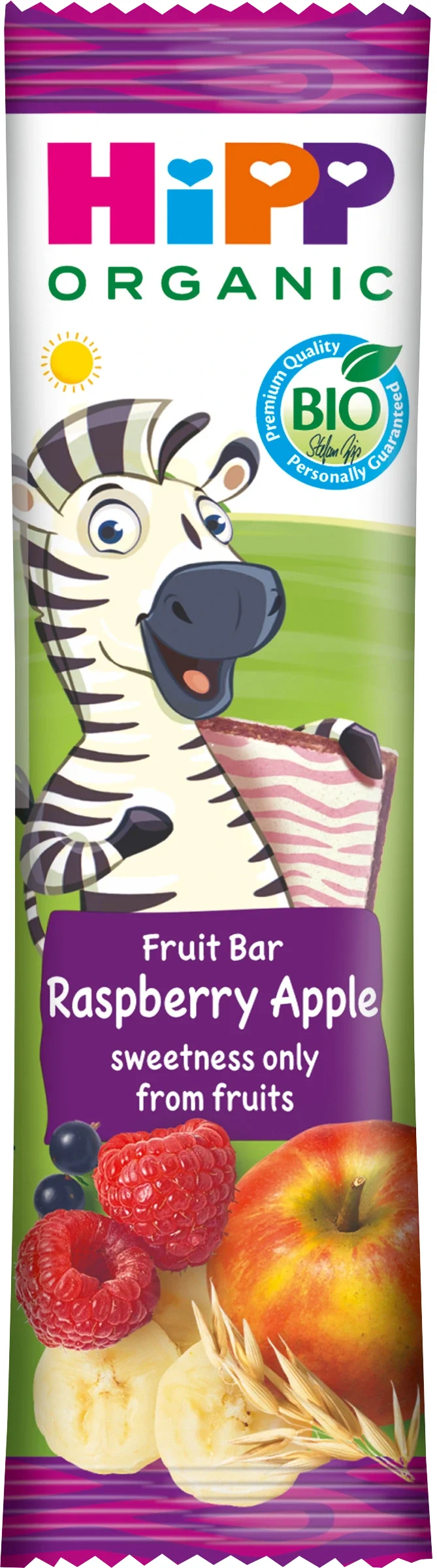 HiPP Fruktbar Hallon 23 g - Puréer & barnsnacks