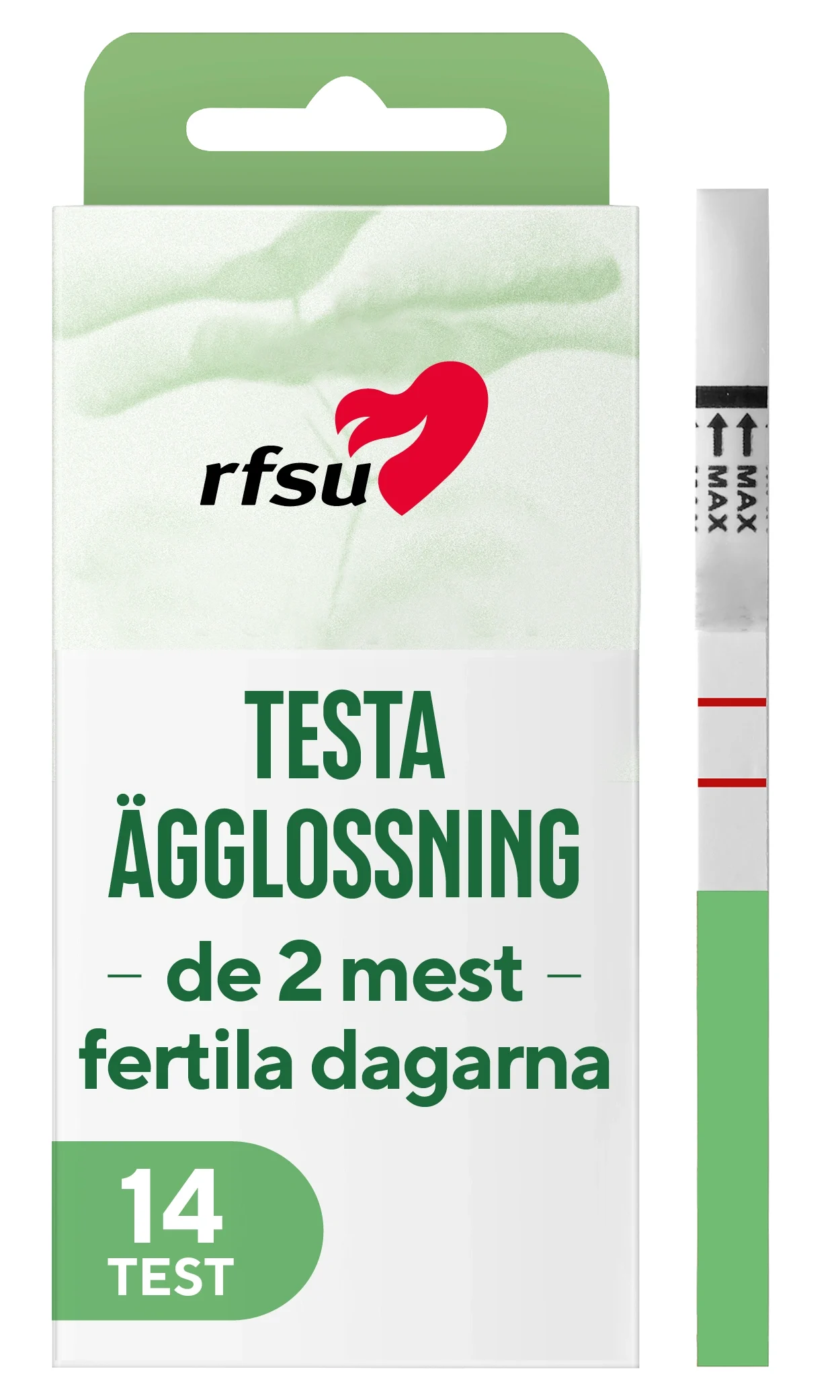 RFSU Ovulation Ägglossningstest Strips 14 st - Ägglossningstest