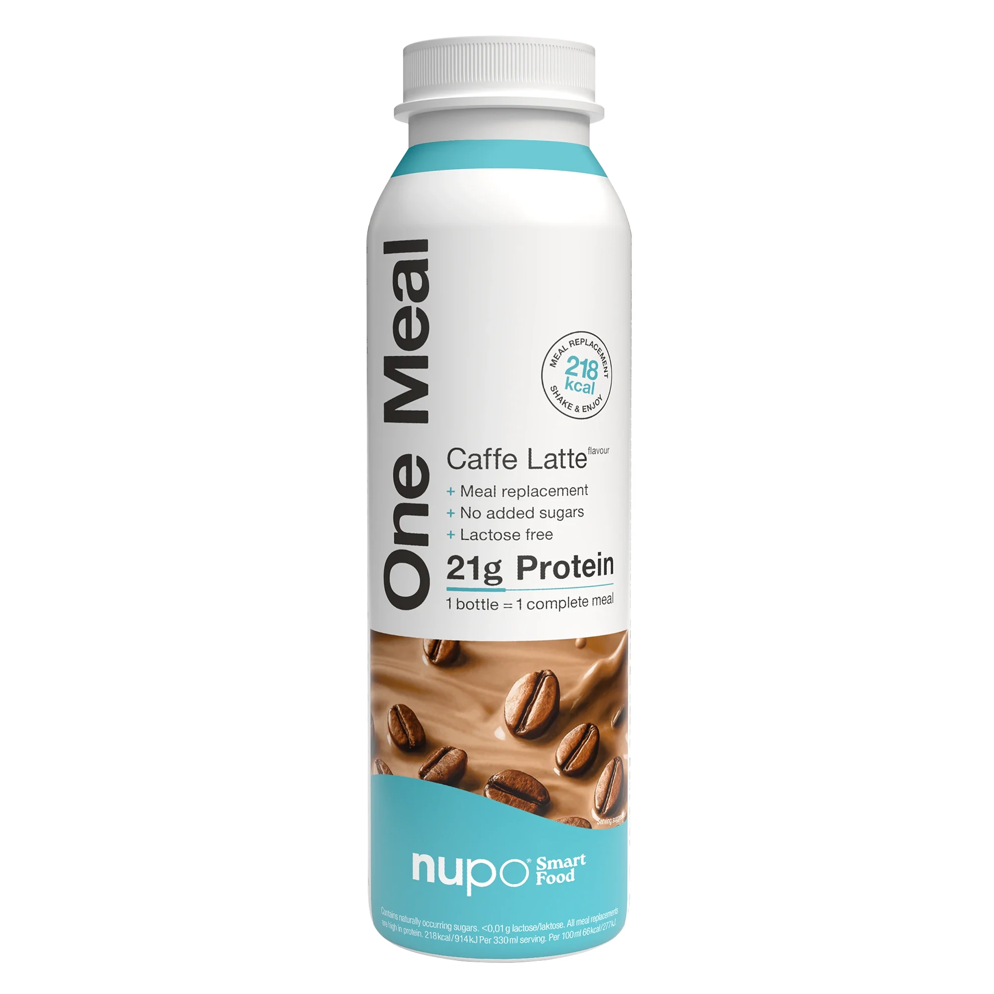 Nupo One Meal +Prime Caffe Latte Laktosfri 330ml - Måltidsersättning