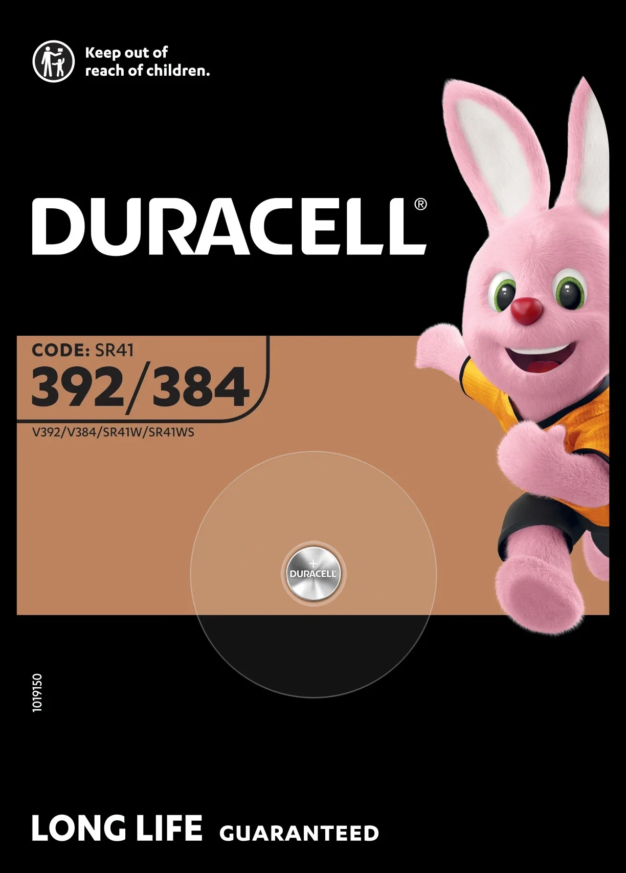 Duracell Silverbatteri 392/384, 1 st - Vårdhjälpmedel & tester