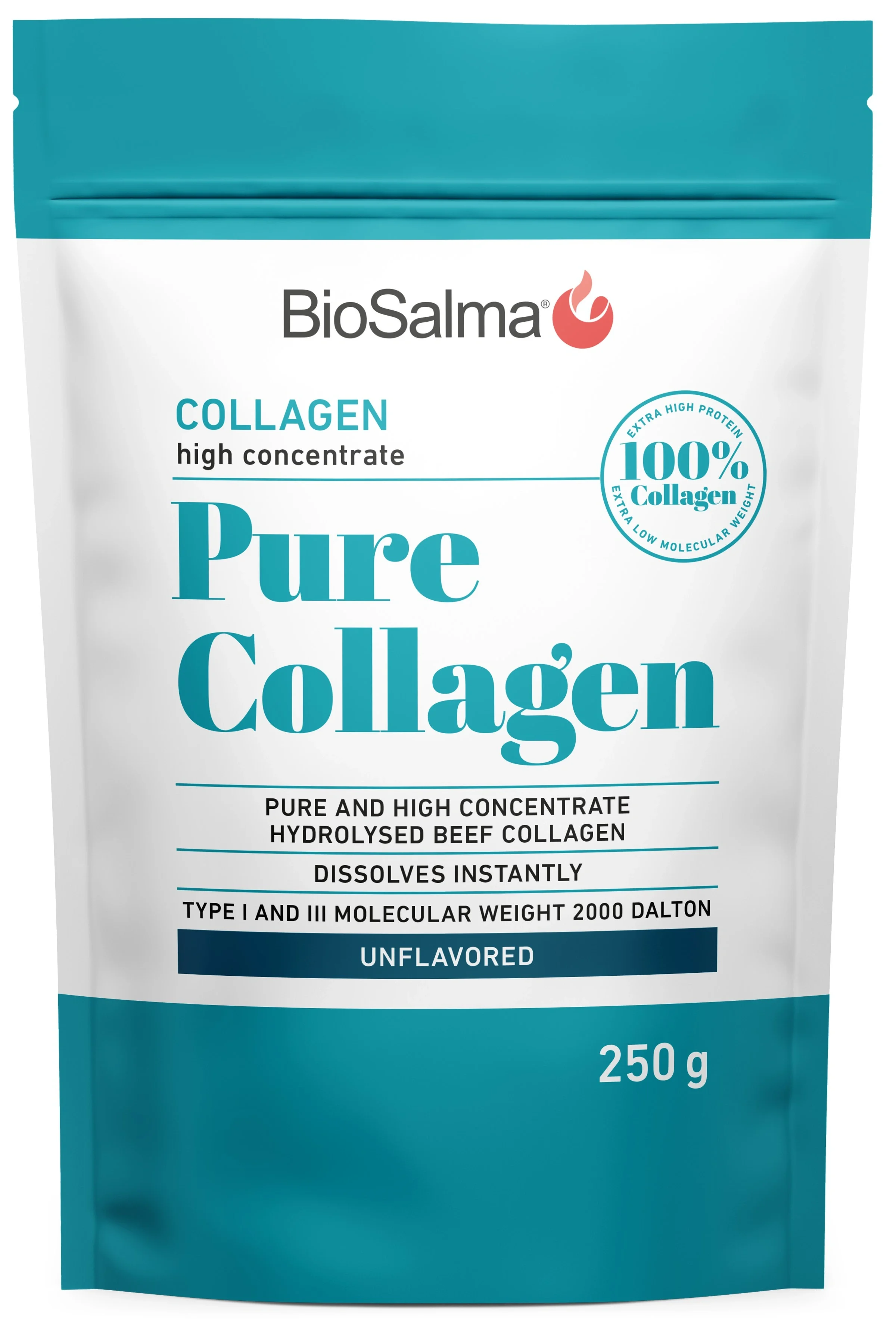 BioSalma Pure Collagen 97% Protein 250 g