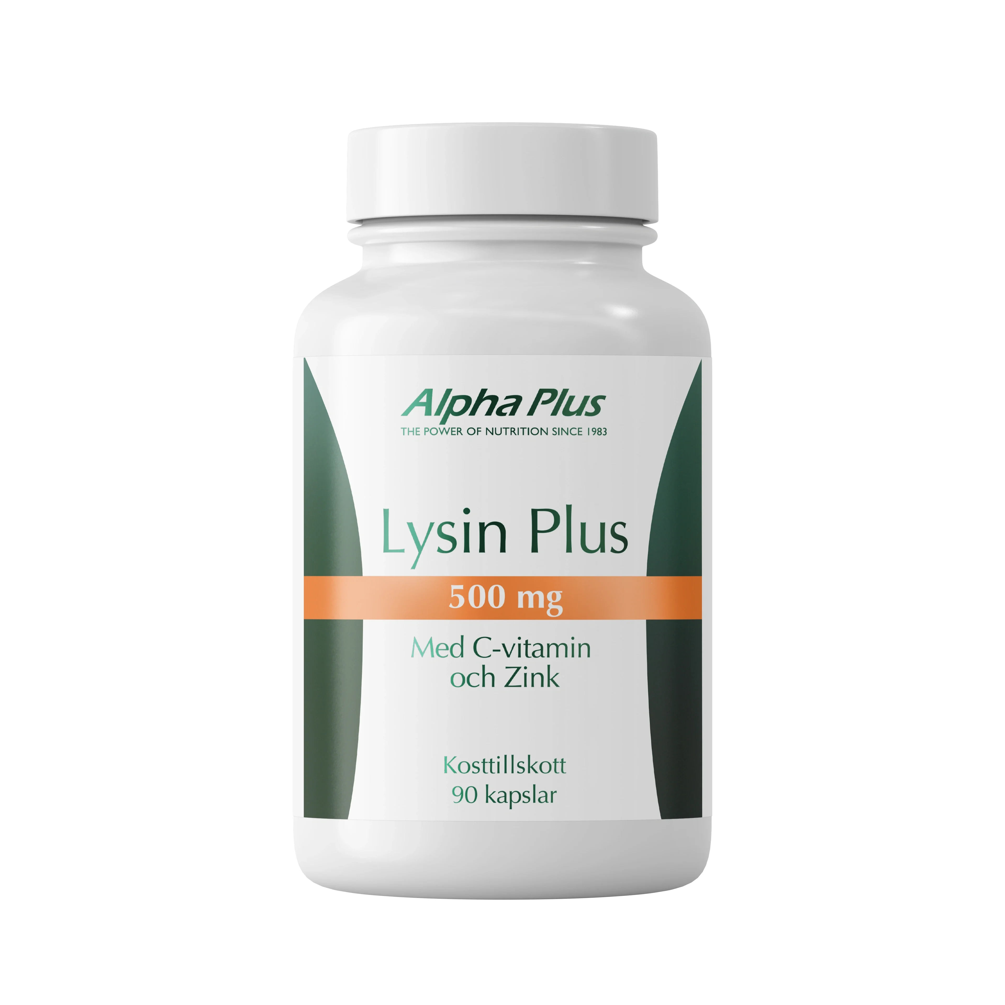 Alpha Plus Lysin Plus 500 mg 90 kapslar - Aminosyror