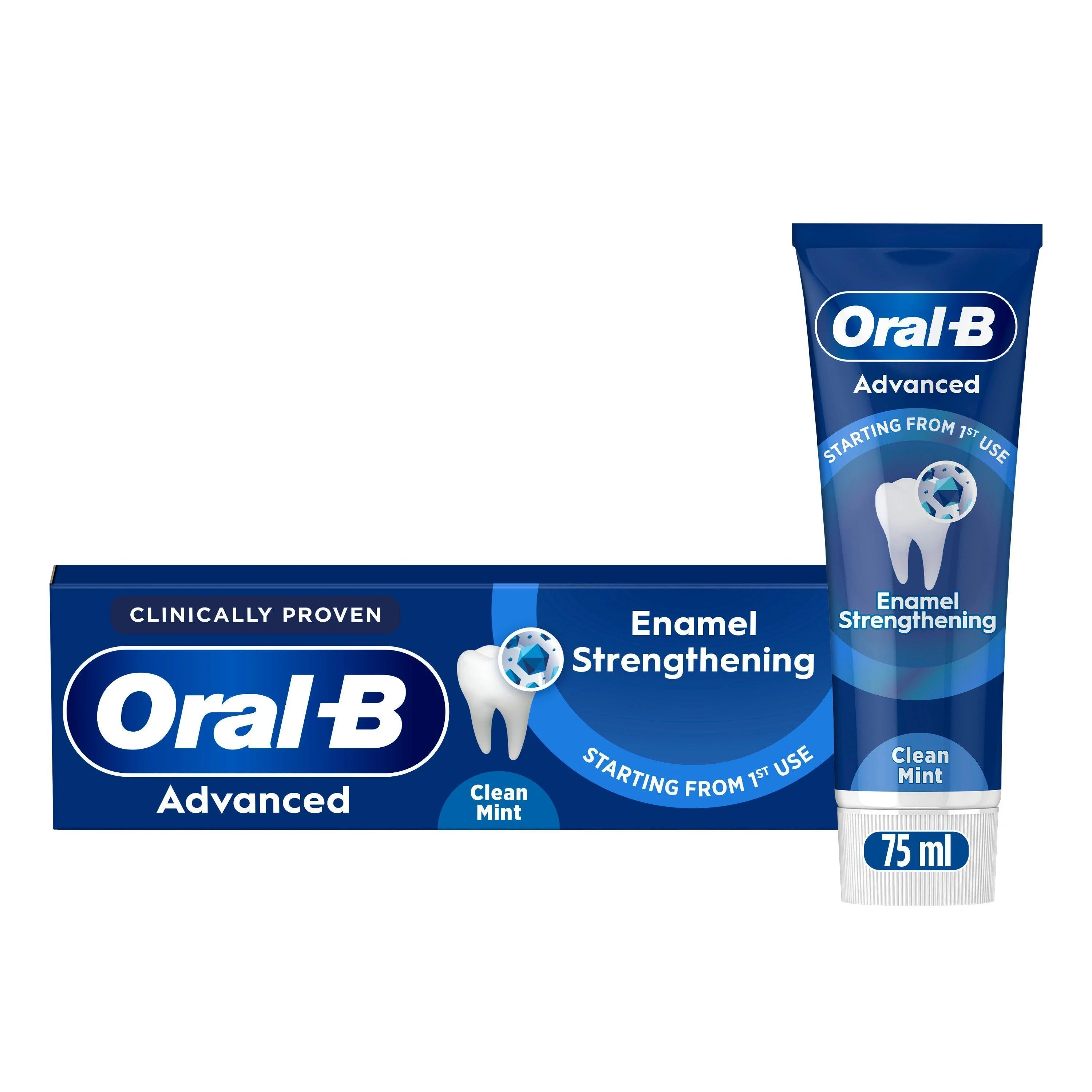 Oral-B Advanced G&E Pro-Repair Fresh White 75 ml - Tandkräm