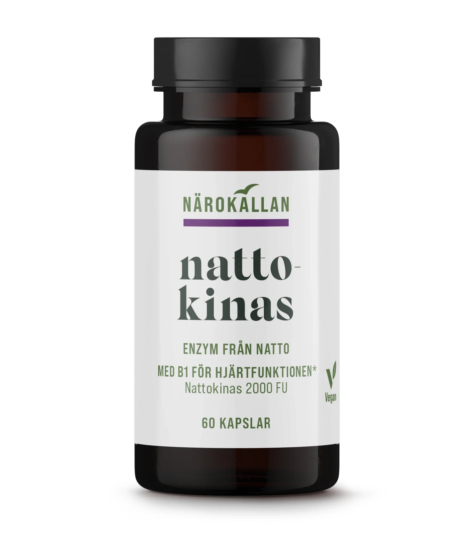 Närokällan Nattokinas 60 kapslar - Kosttillskott