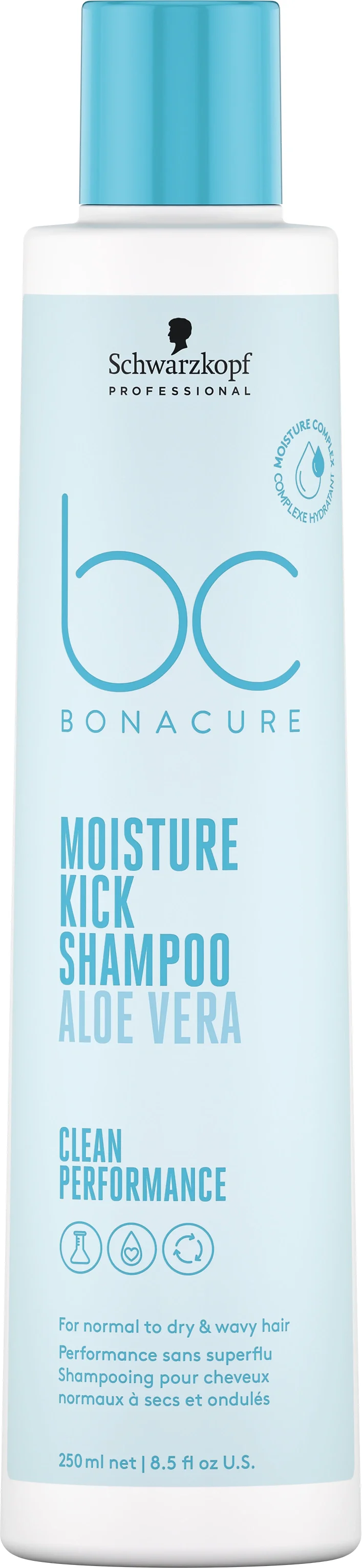 Schwarzkopf Professional BC Moisture Kick Shampoo 250 ml - Schampo