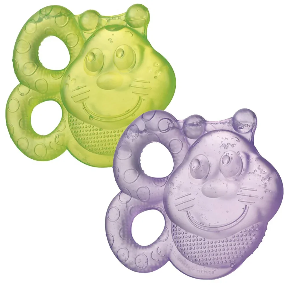 Playgro Water Teether Bee Bitring 3 mån+ 2 st - Bitringar & Bitleksaker