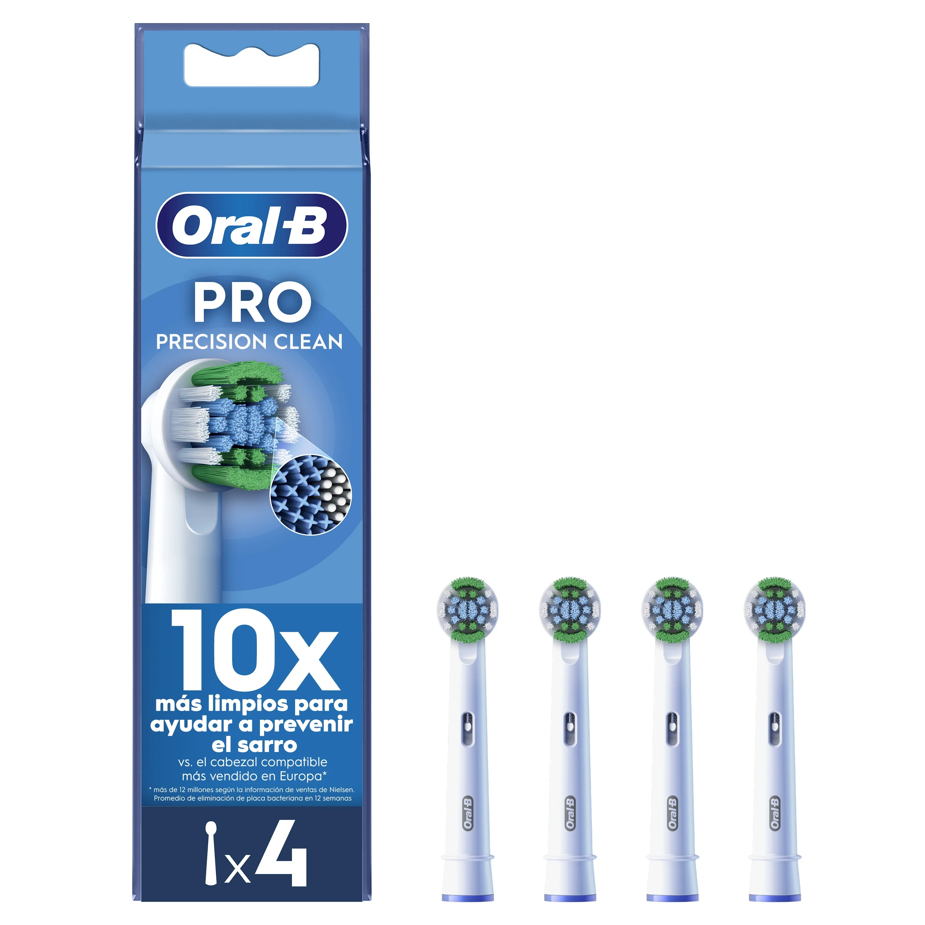 Oral-B Precision Clean Refill 4-pack - Tandborsthuvuden