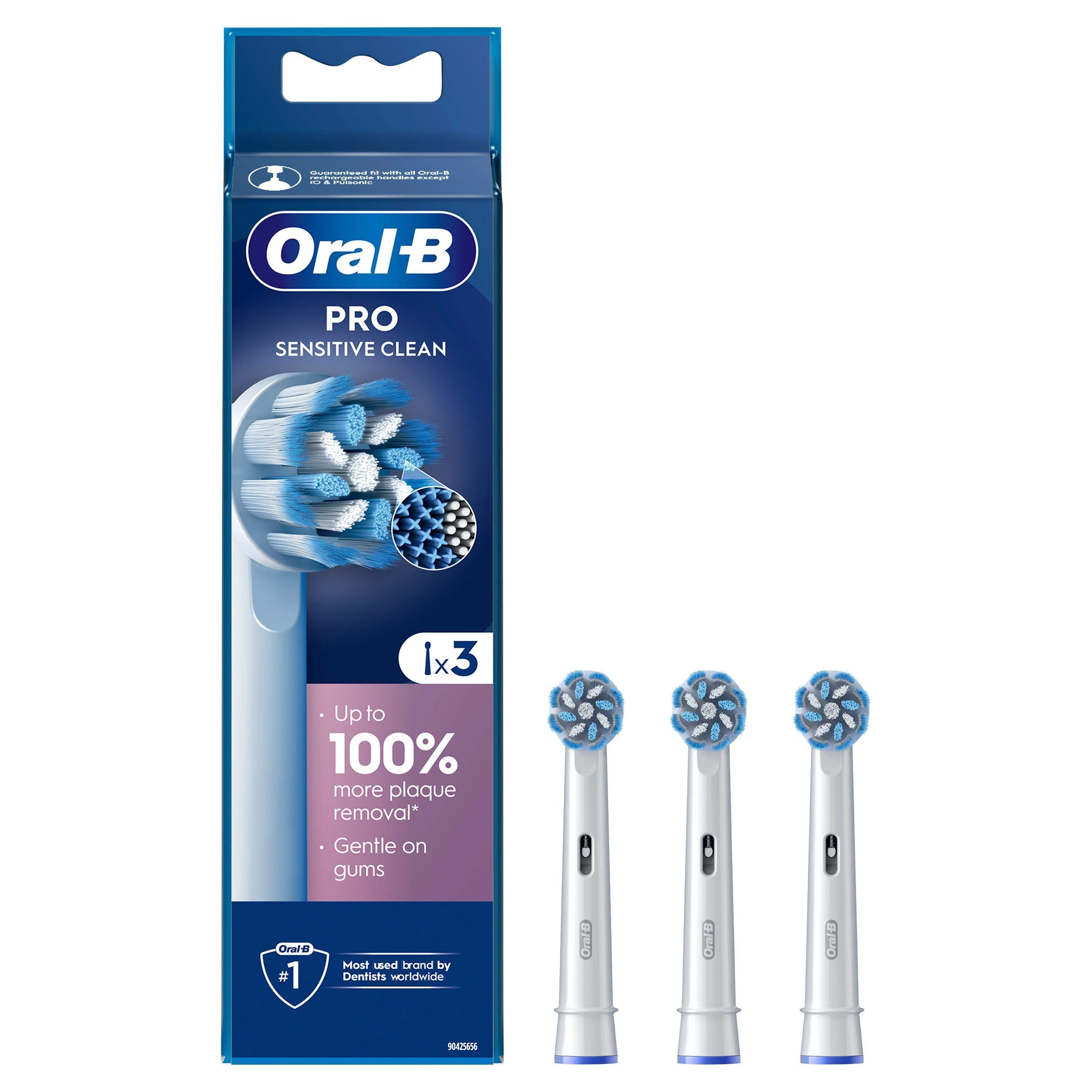 Oral-B Sensitive Clean Refill 3-pack - Tandborsthuvuden