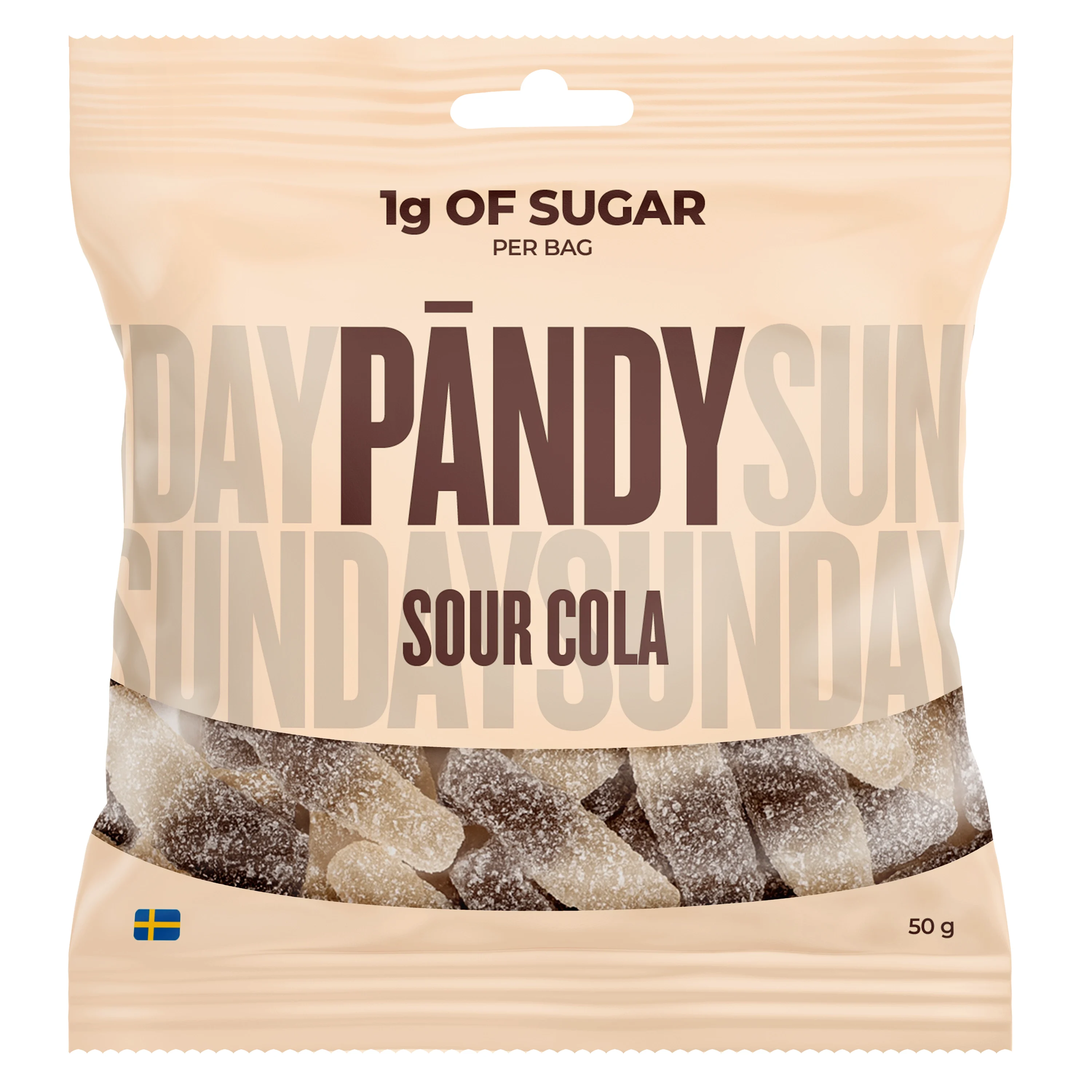 Pändy Candy Sour Cola 50 g - Mat & dryck