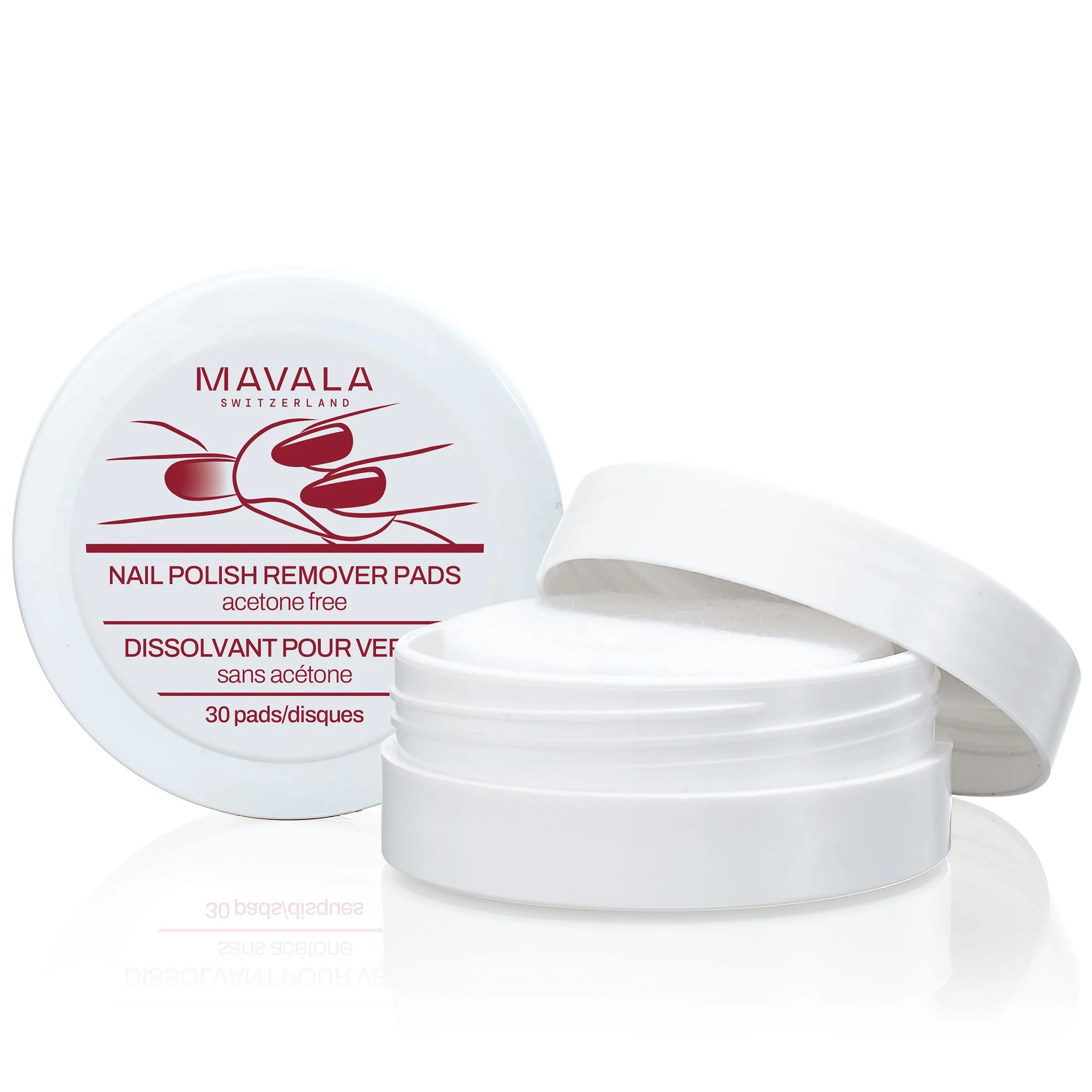 Mavala Nagellacksremoverpads 30 pads - Nagellacksborttagning