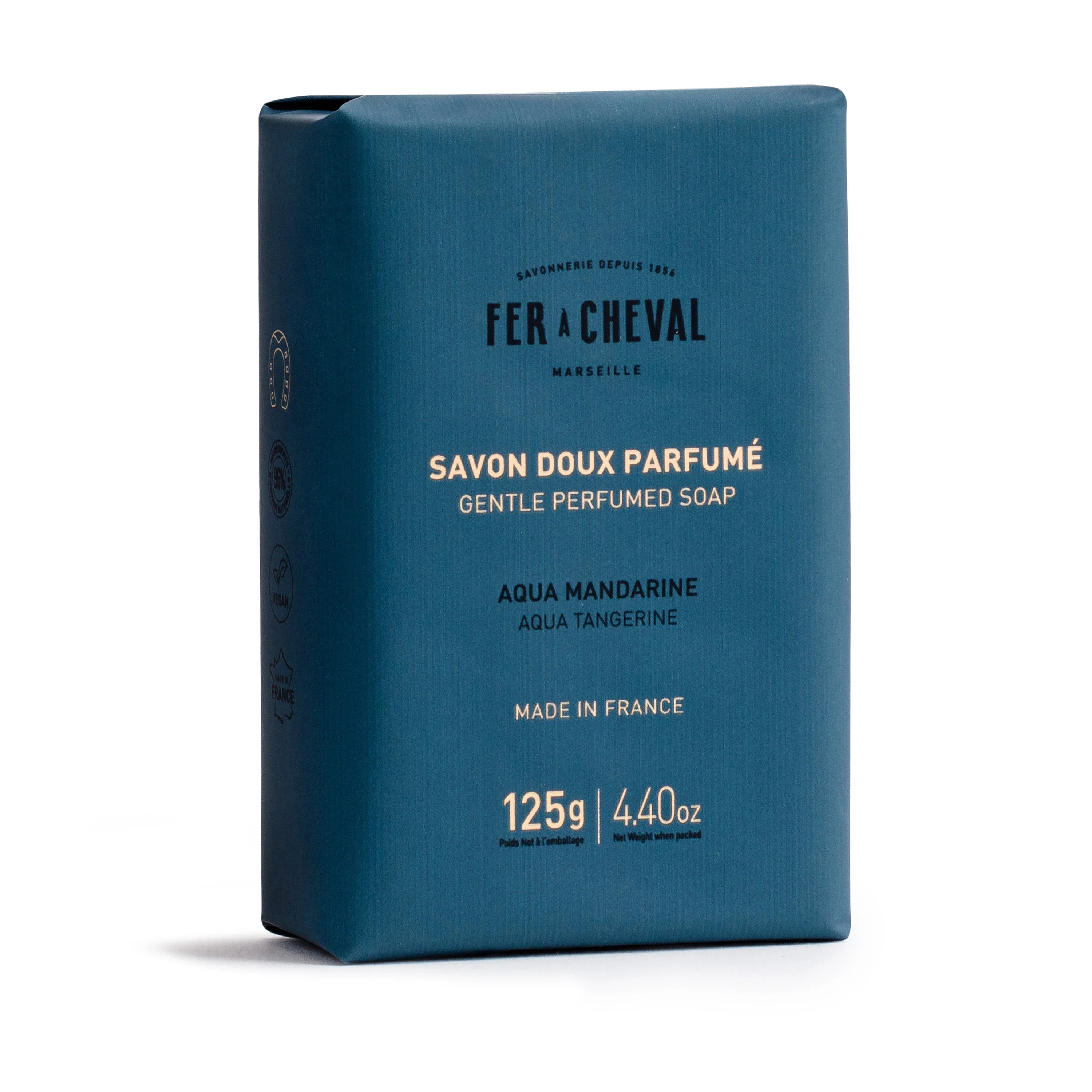 Fer à Cheval Fast Tvål Aqua Tangerine 125 g