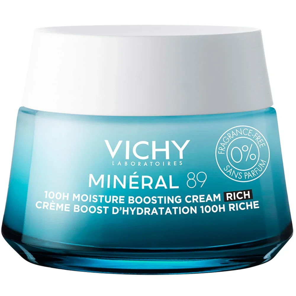 Vichy Minéral 89 100h Moisture Boosting Cream Rich 50 ml - Ansiktskräm - dagkräm