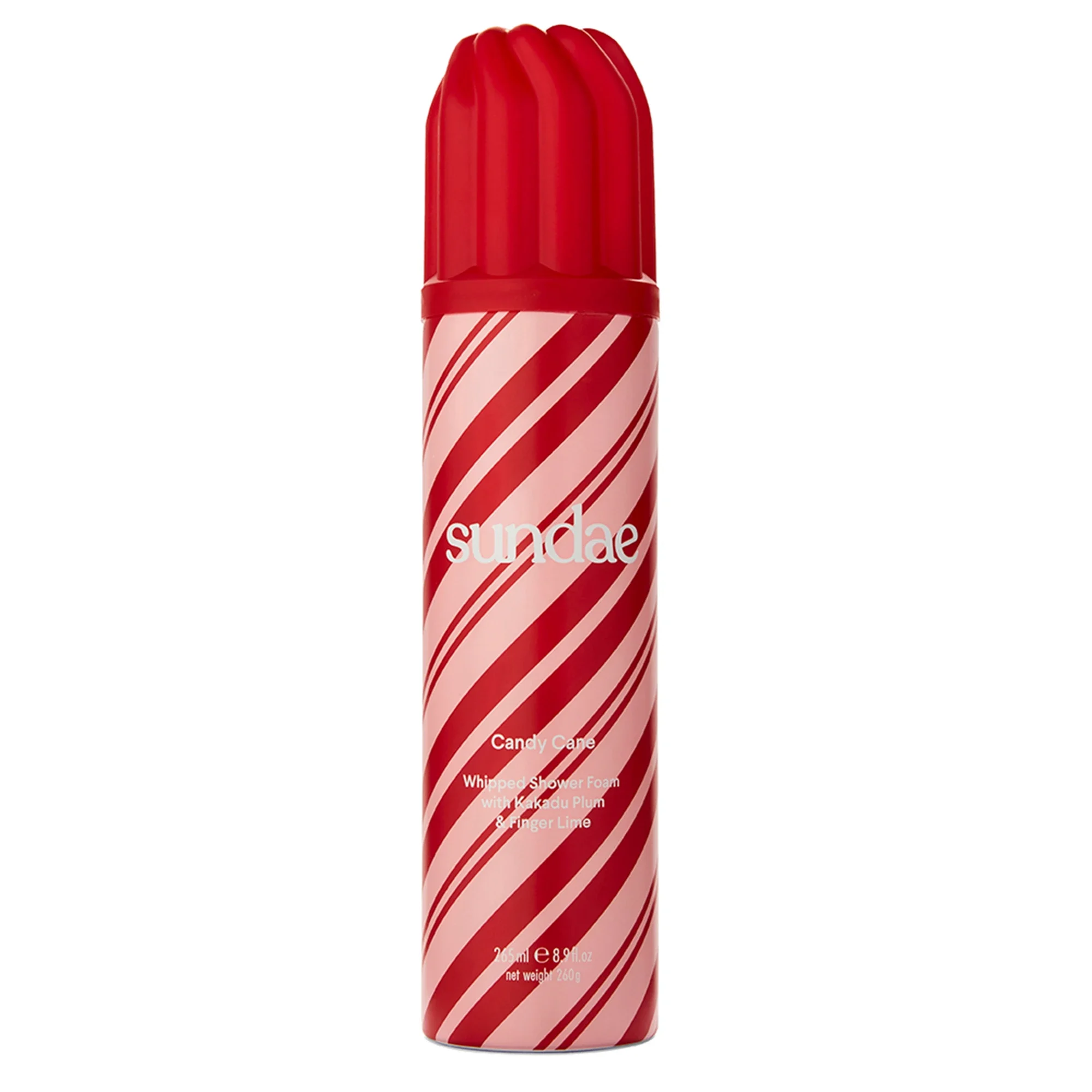 Sundae Body Foaming Body Wash Candy Cane 265ml - Duschkräm & duschtvål