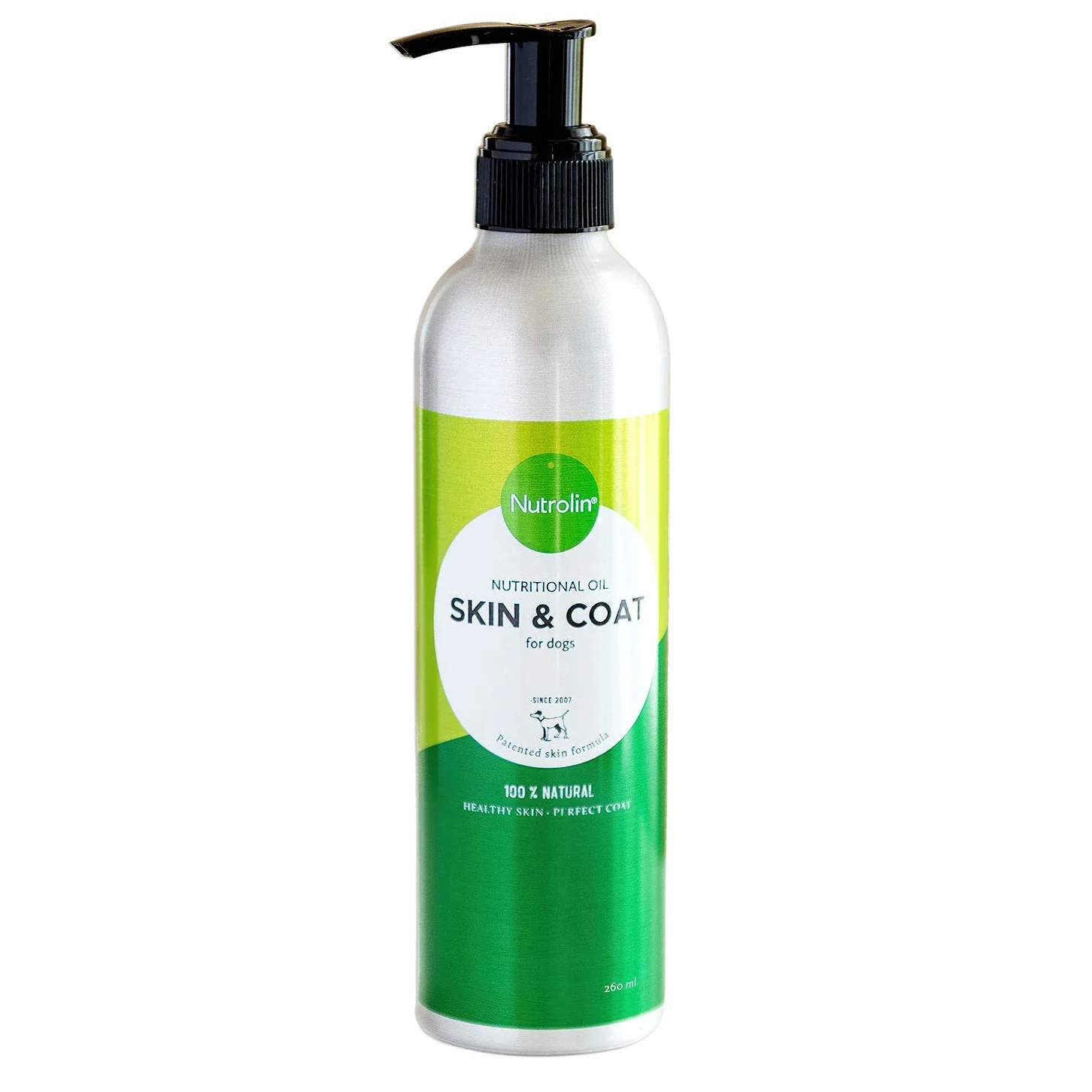 Nutrolin Skin & Coat 260 ml - Fodertillskott hund