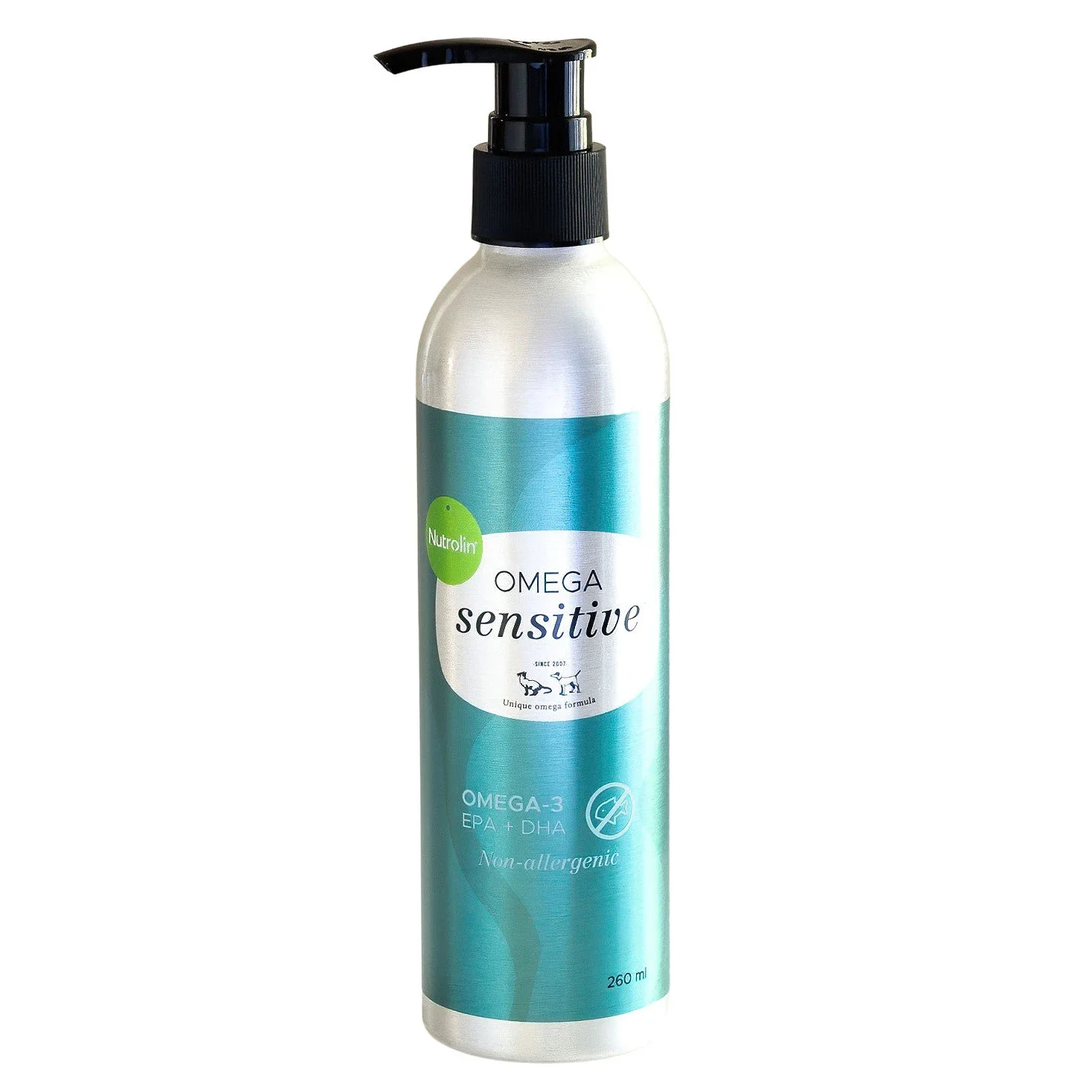 Nutrolin Omega Sensitive 260 ml - Fodertillskott hund