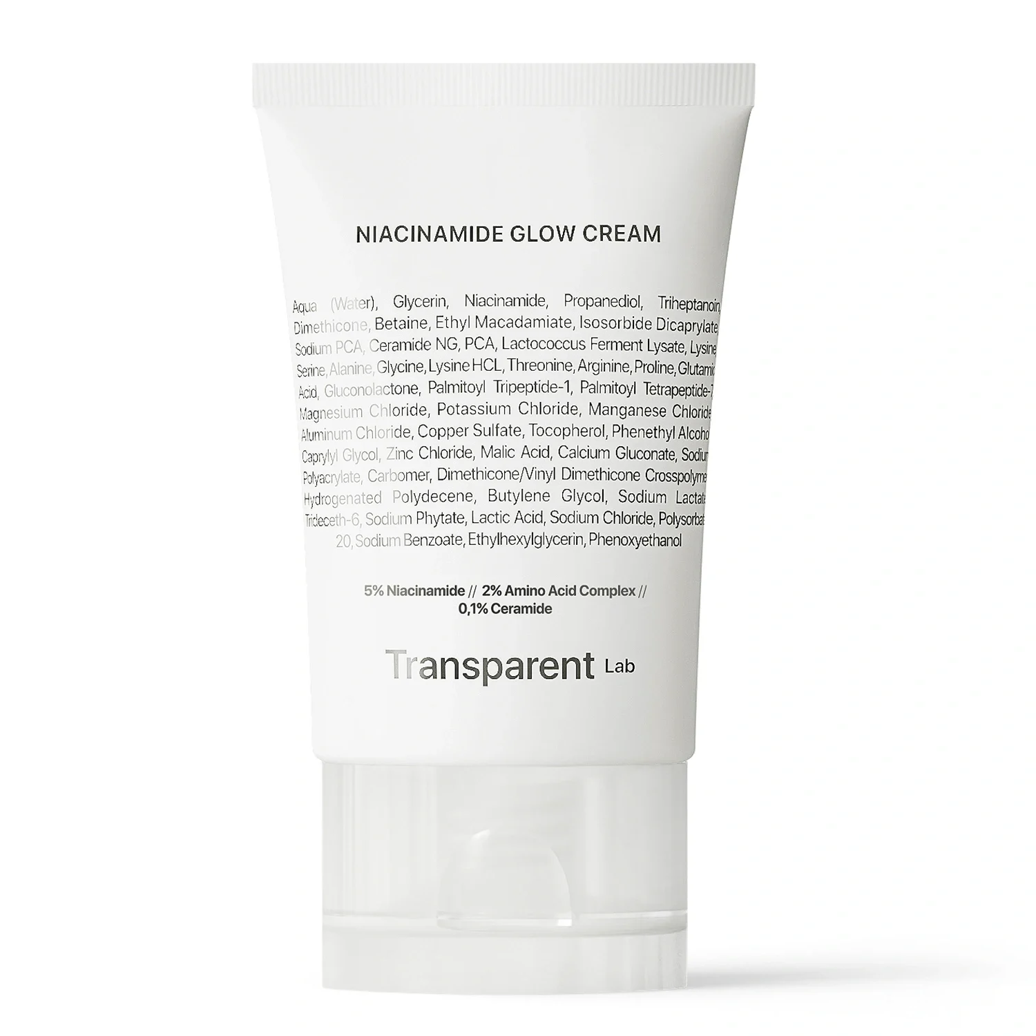 Niche Beauty Lab Transparent Lab Niacinamide Glow Cream 50 ml