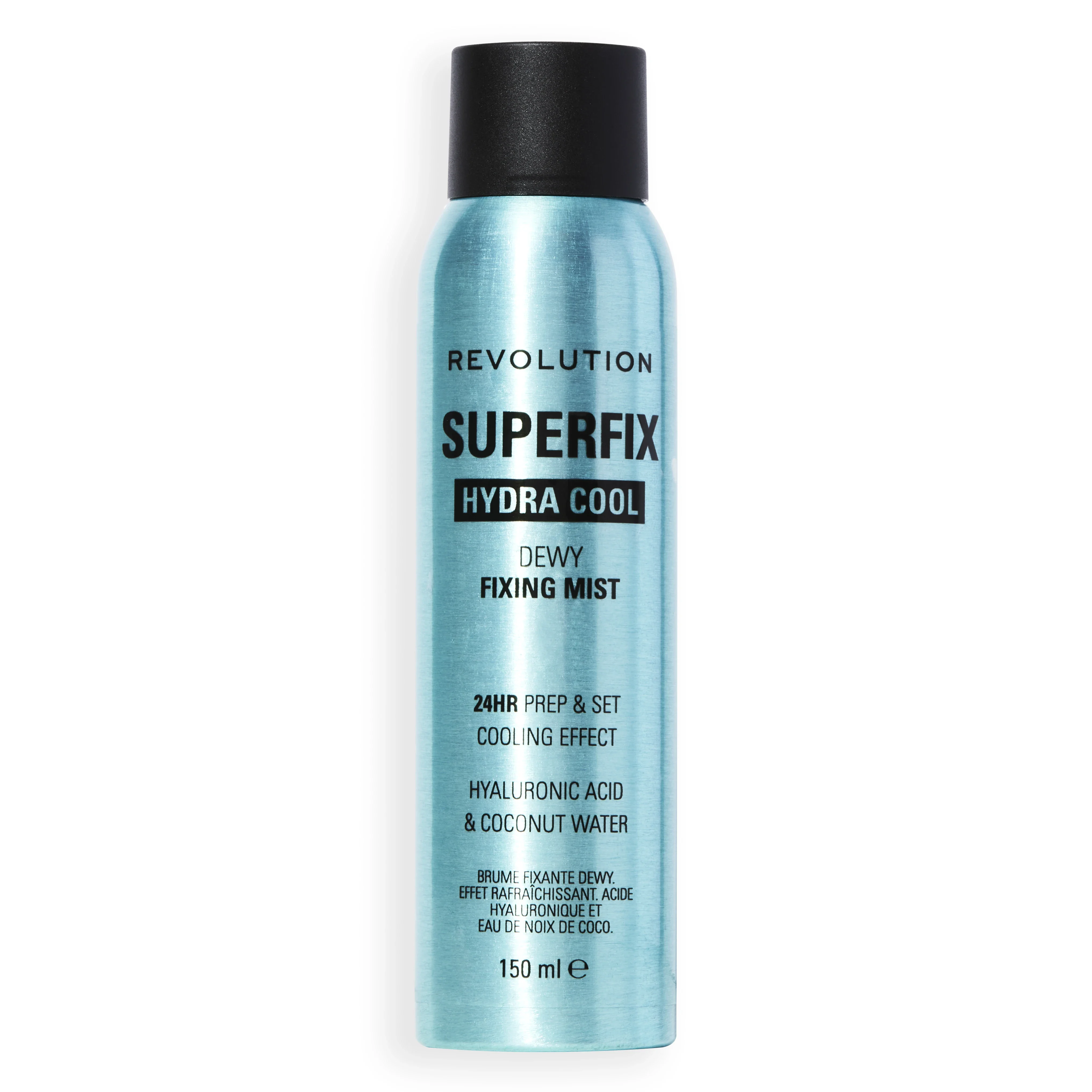 Revolution Beauty London Superfix Hydra Cool Prep + Fix Continous Fixing Mist 150 ml - Setting spray