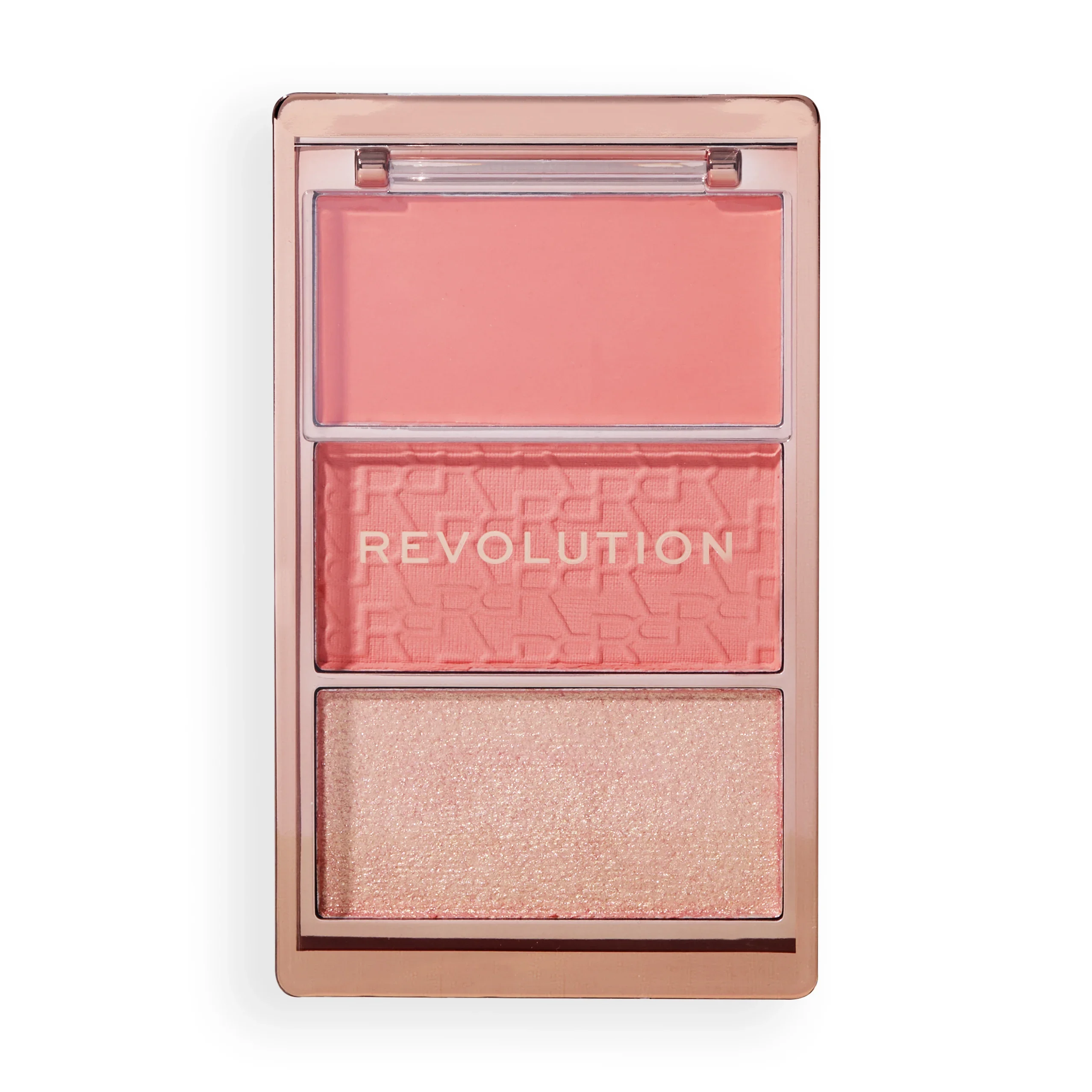 Revolution Beauty London Blush Icon Palette 9,8 g Authentic Peach