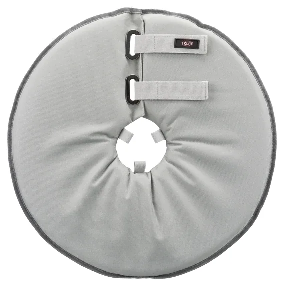 Trixie Mjuk Hundkrage Grå M - Sårvård för hund