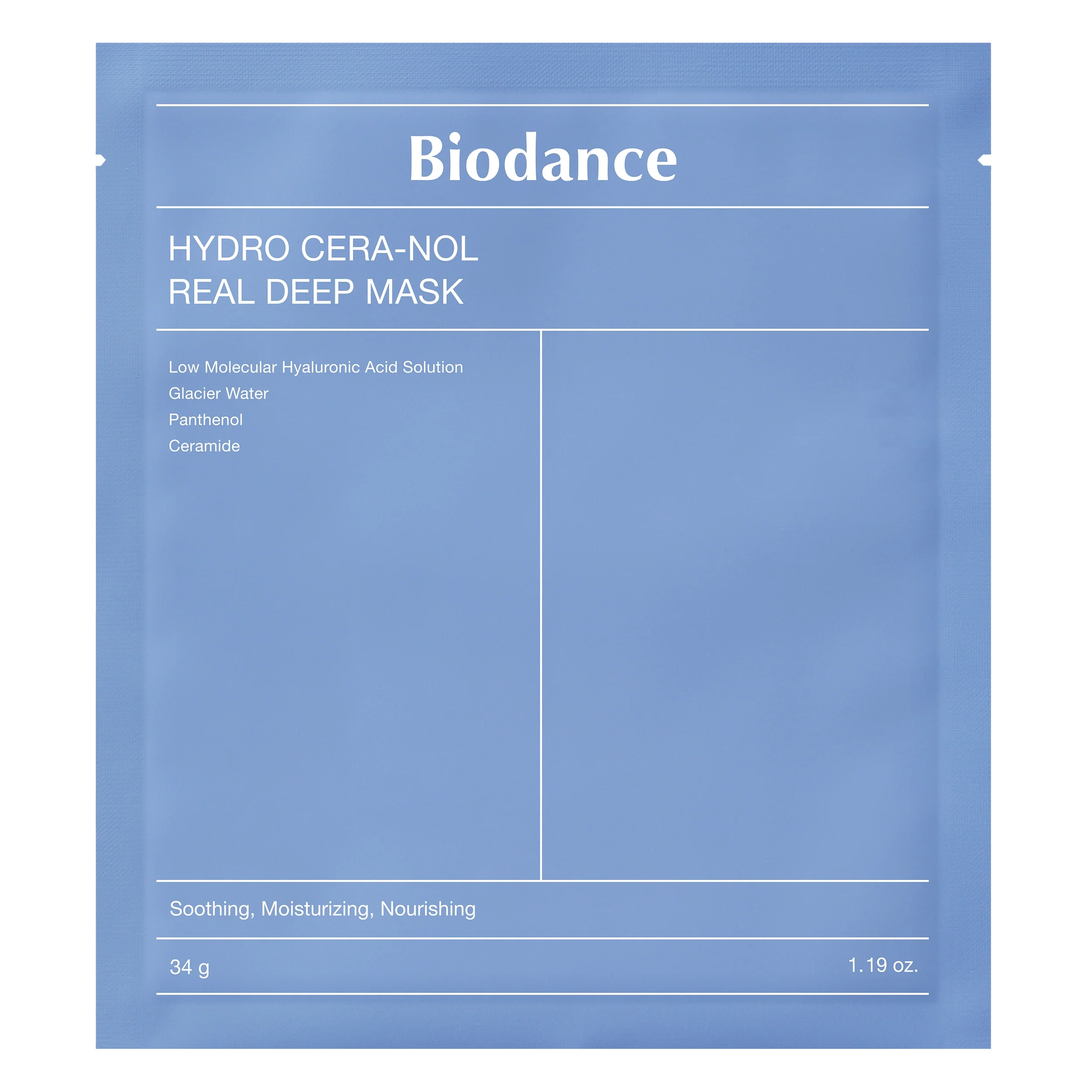 Biodance Hydro Cera-Nol Real Deep Mask 1 st - Ansiktsmask