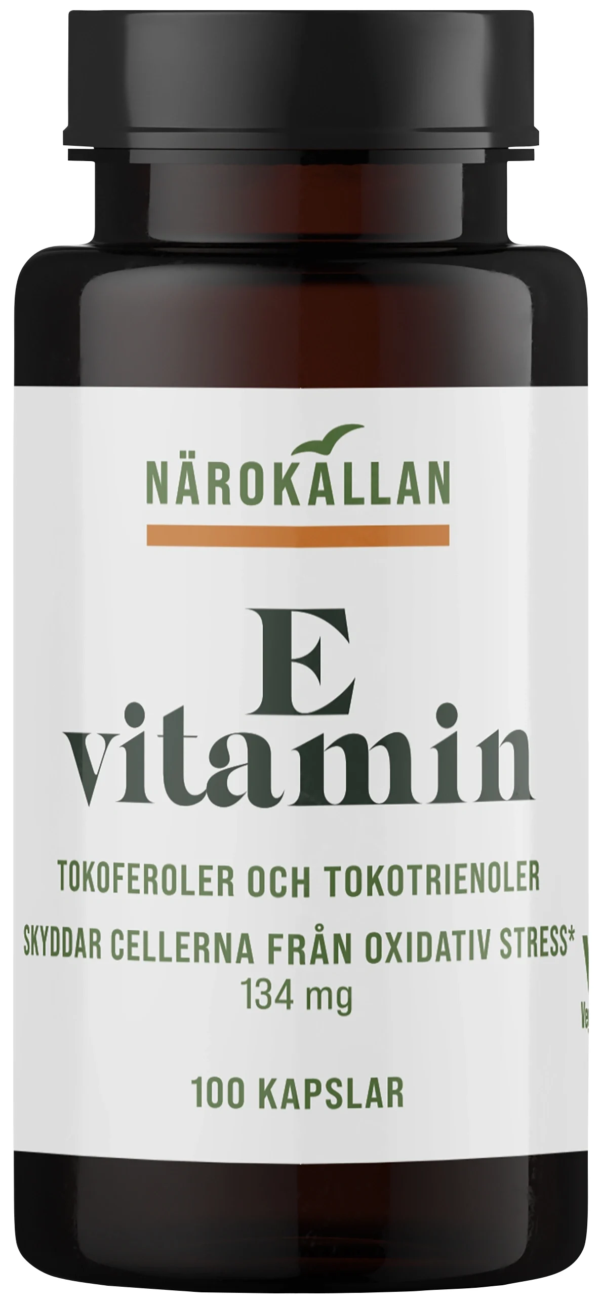 Närokällan E-Vitamin 200IE 100 kapslar - E-vitamin