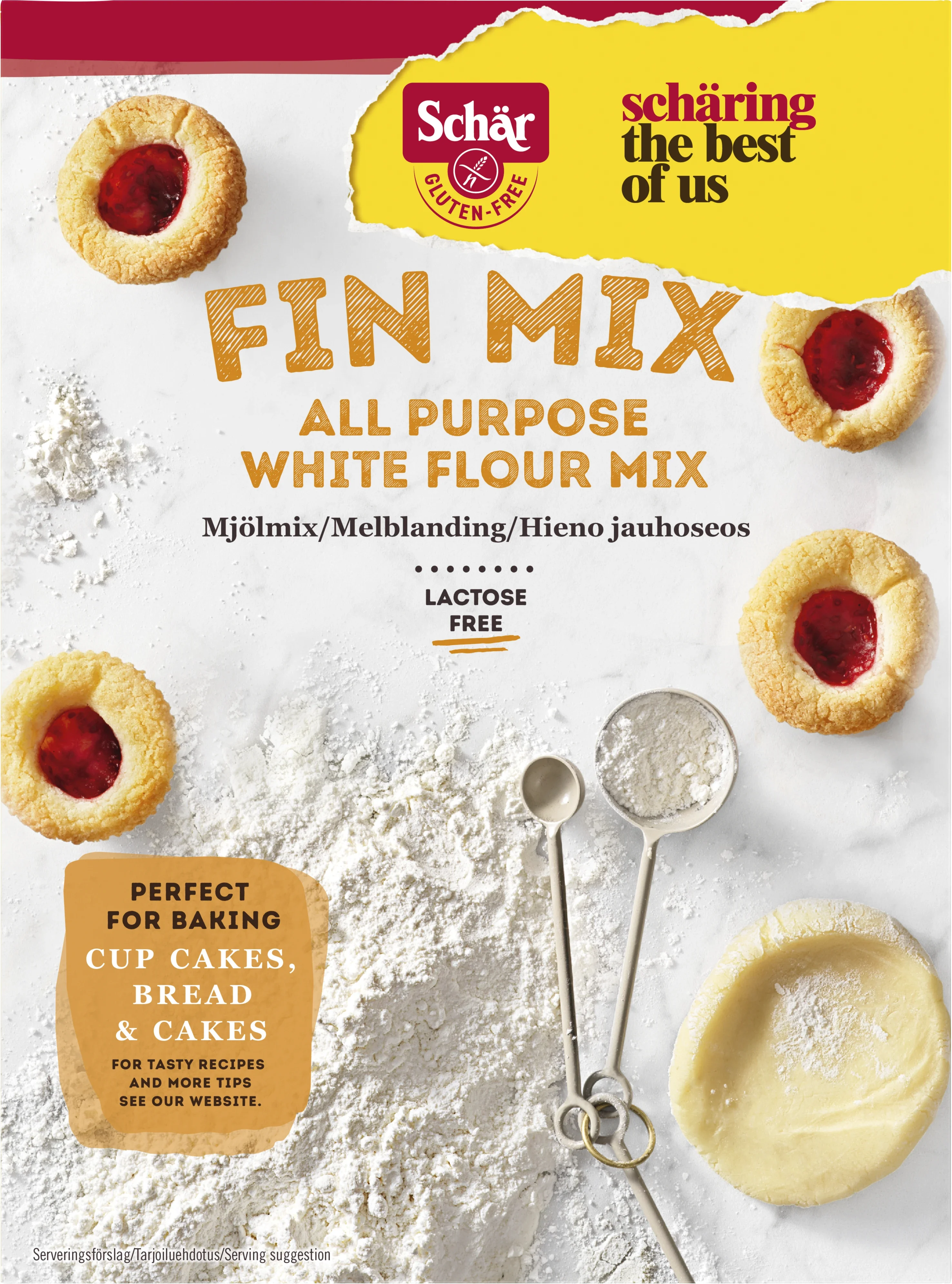Schär Fin Mix Glutenfri 500 g - Specialkost för barn