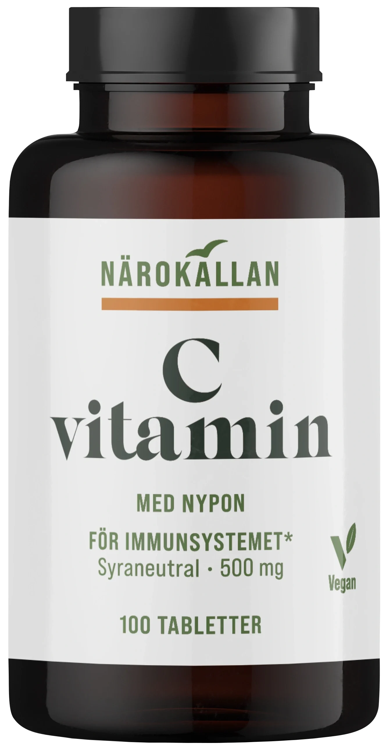 Närokällan C-vitamin 500 mg 100 tabletter - C-vitamin