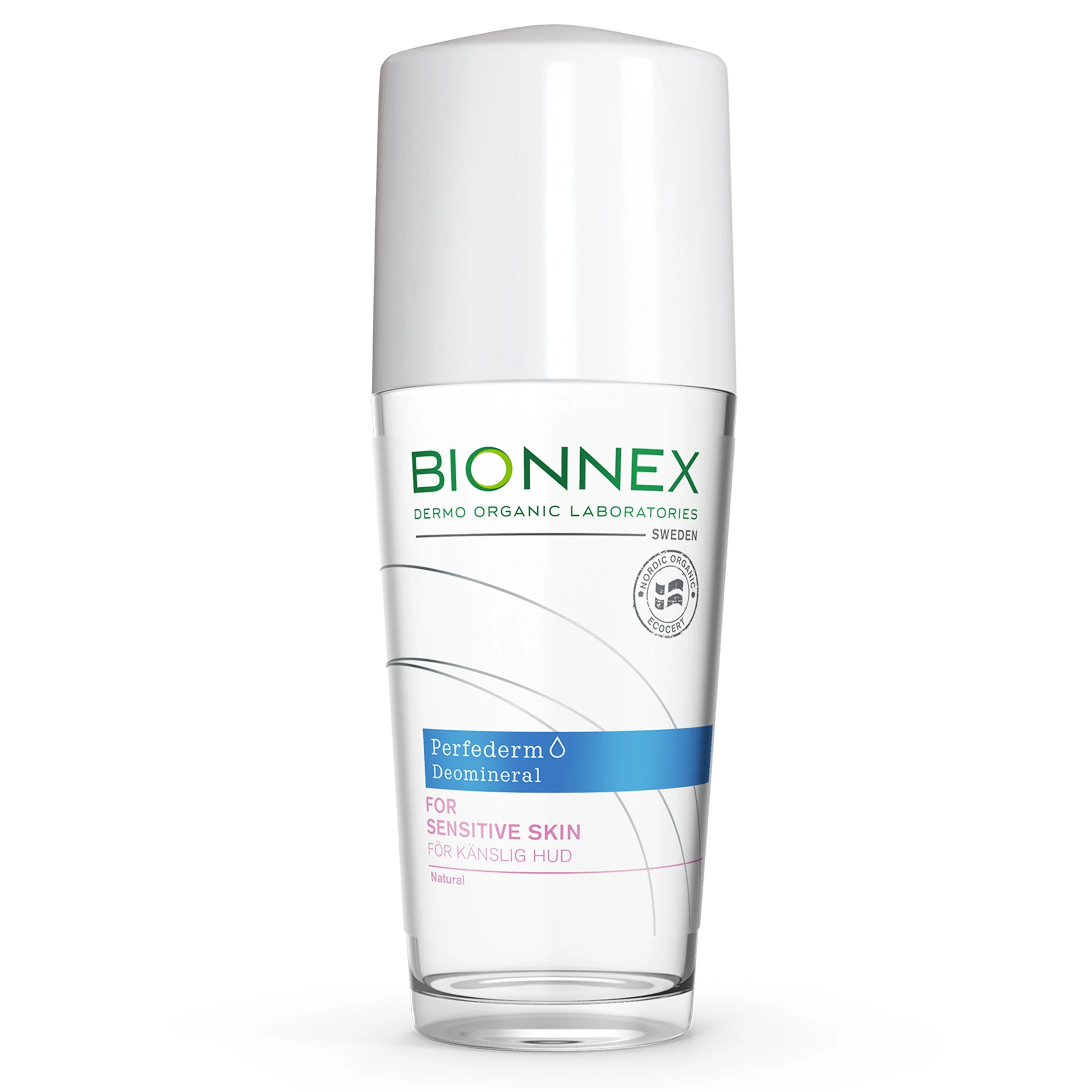 Bionnex Deomineral Roll-On for Sensitive Skin 75ml - Deodorant & antiperspirant