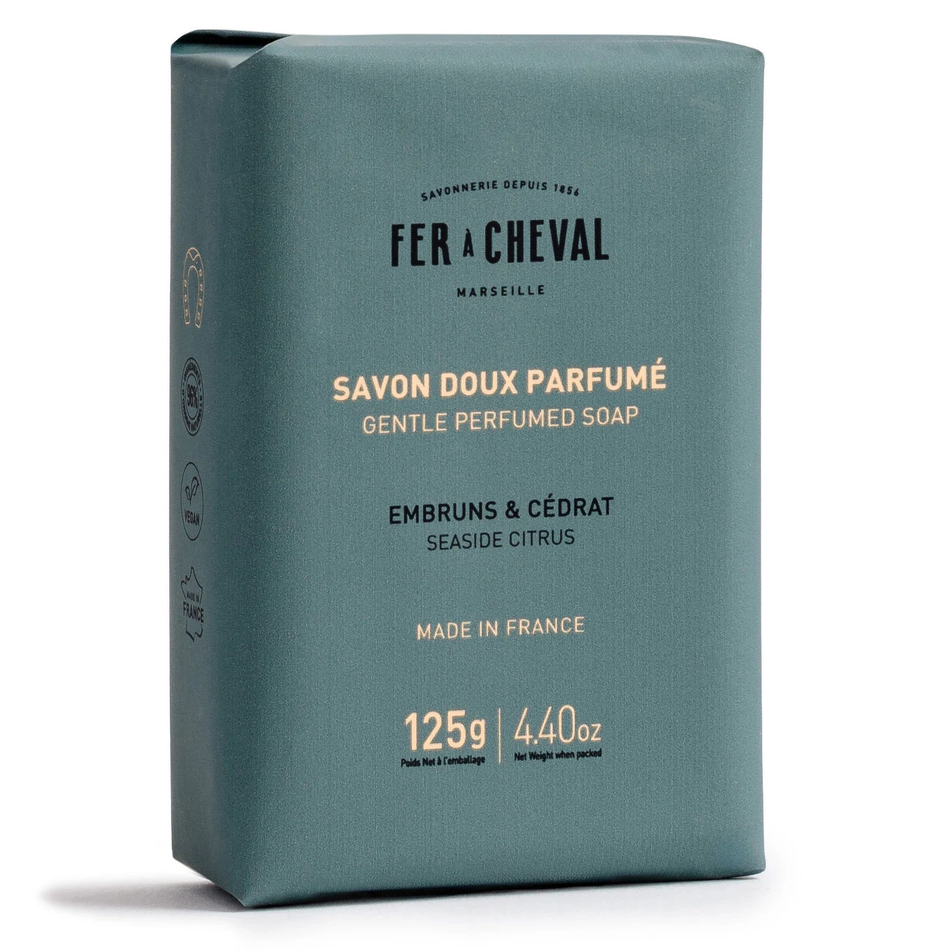 Fer à Cheval Fast Tvål Seaside Citrus 125 g