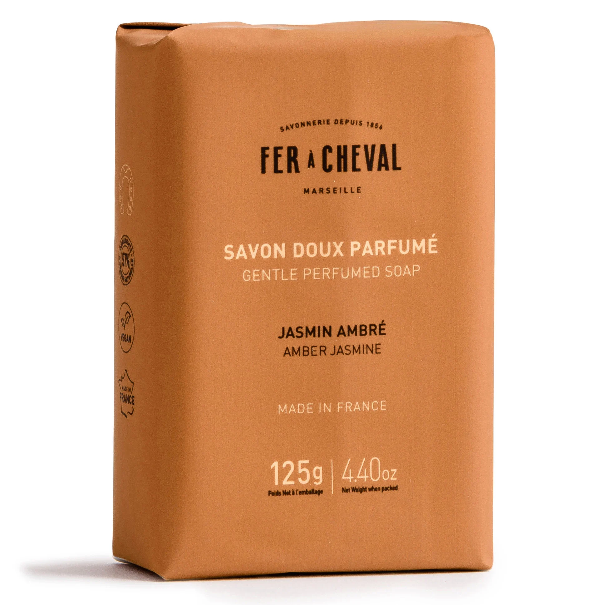 Fer à Cheval Fast Tvål Amber Jasmine 125 g
