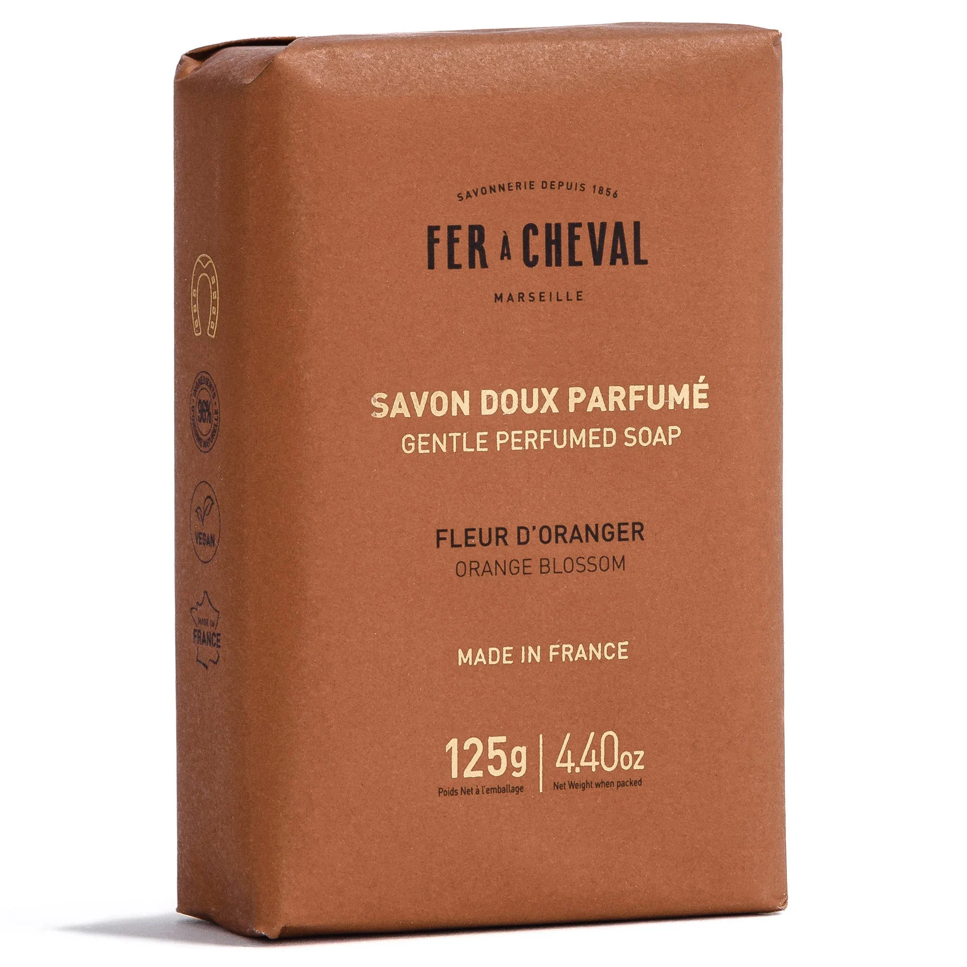 Fer à Cheval Fast Tvål Orange Blossom 125 g