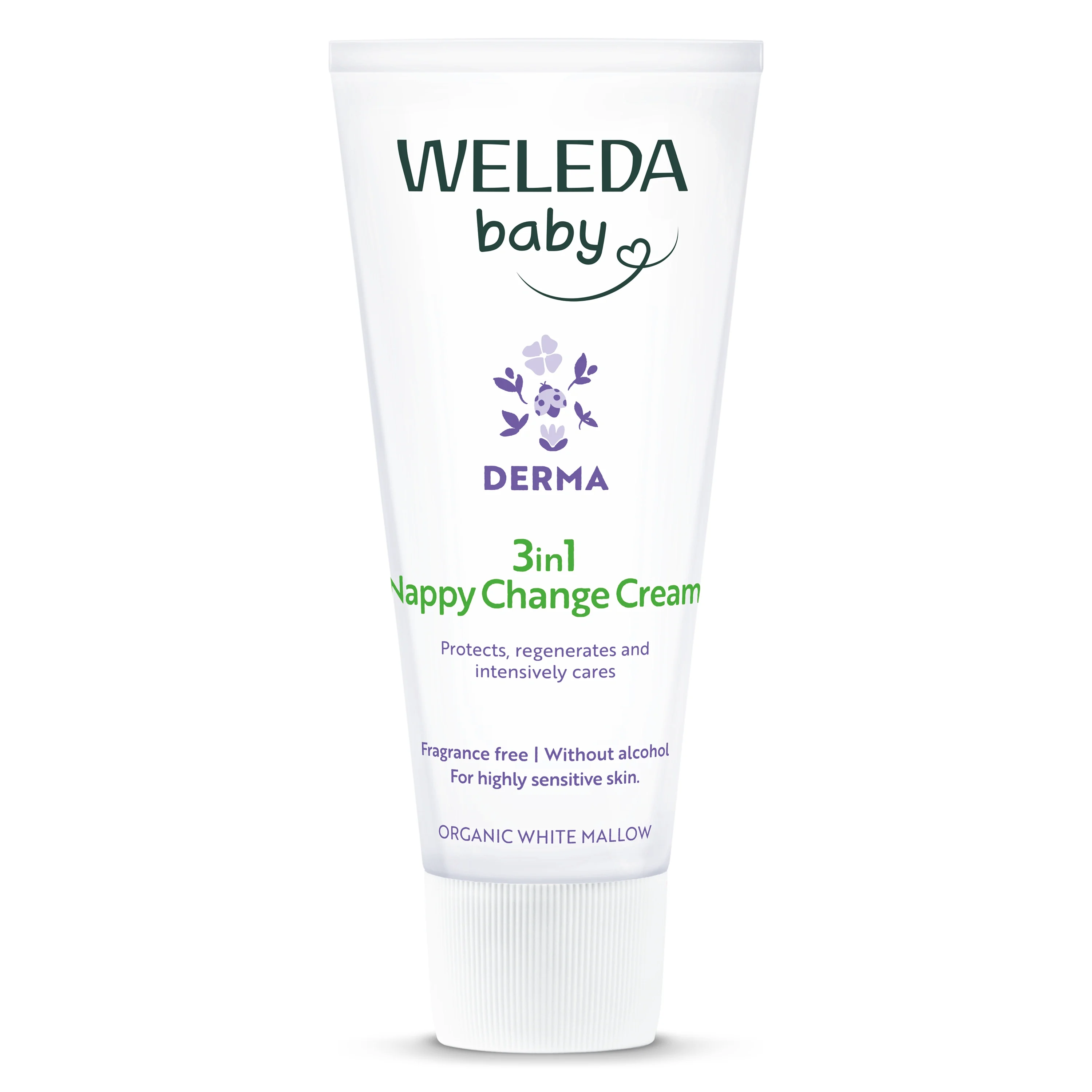 Weleda Derma Nappy Change Cream 50 ml - Babyrumpor & röda stjärtar