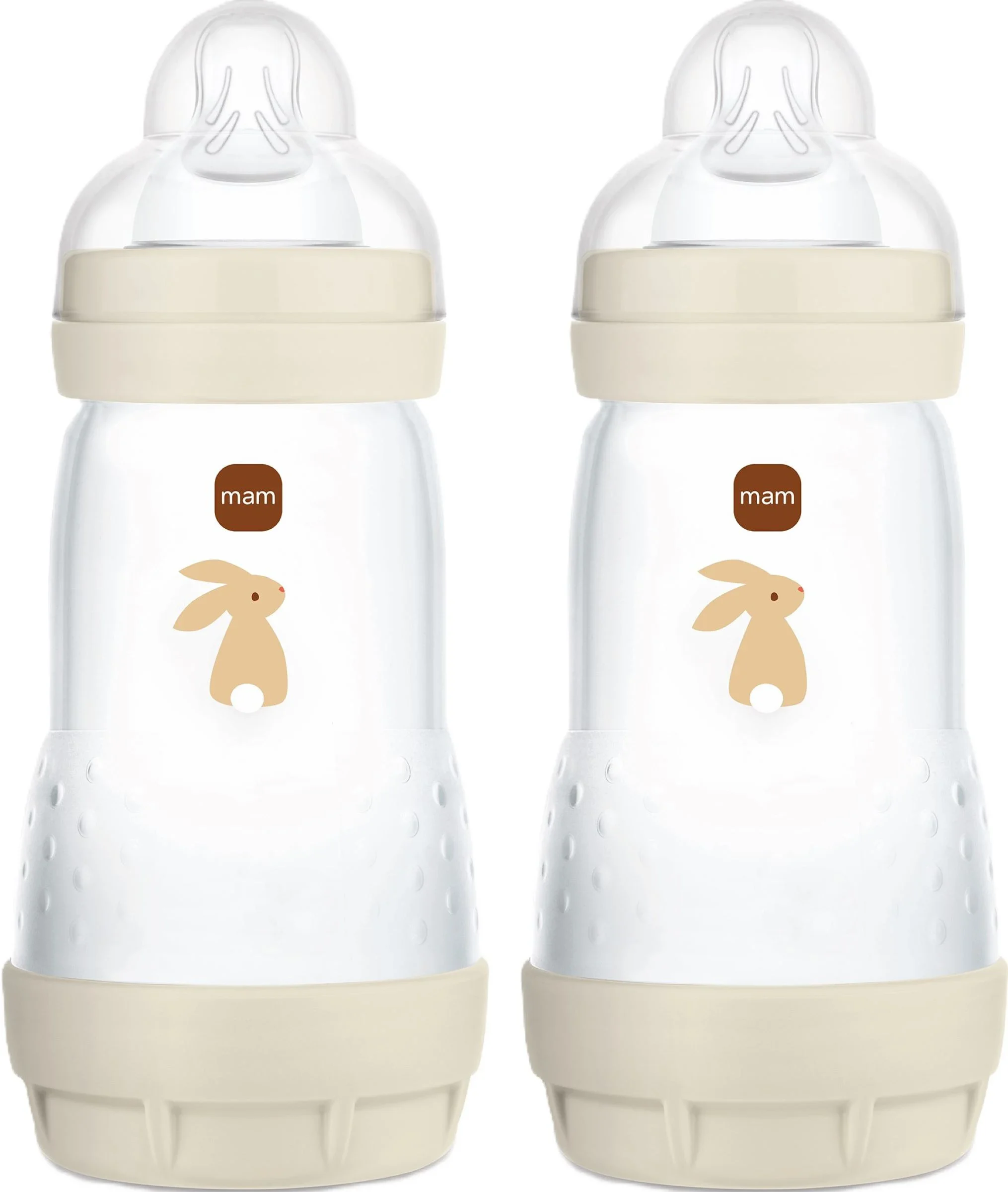 MAM Easy Start Anti-Colic Nappflaska Neutral 260 ml 2-pack - Nappflaskor & vällingflaskor