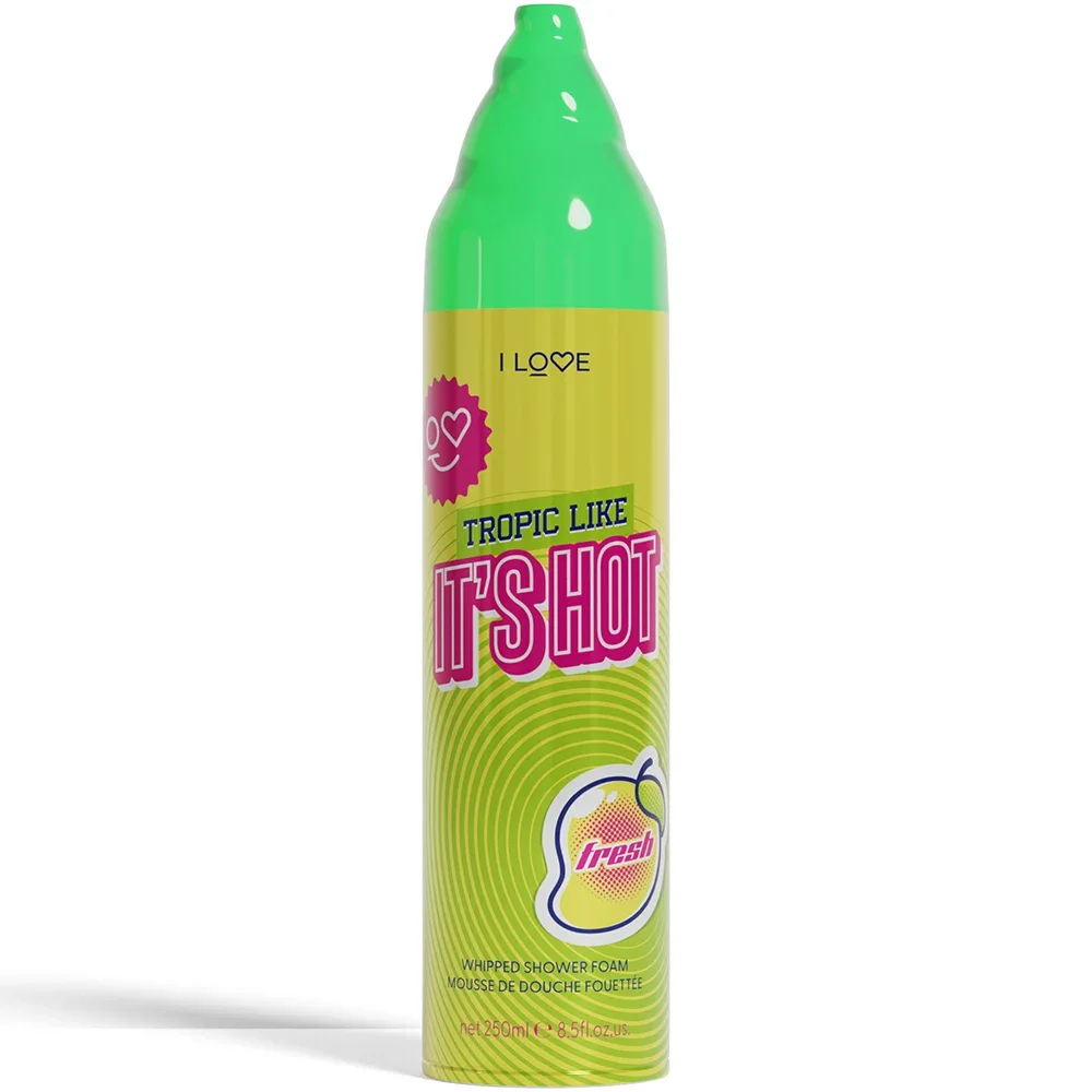 I LOVE Tropic Like It's Hot Whipped Shower Foam 250 ml - Duschkräm & duschtvål