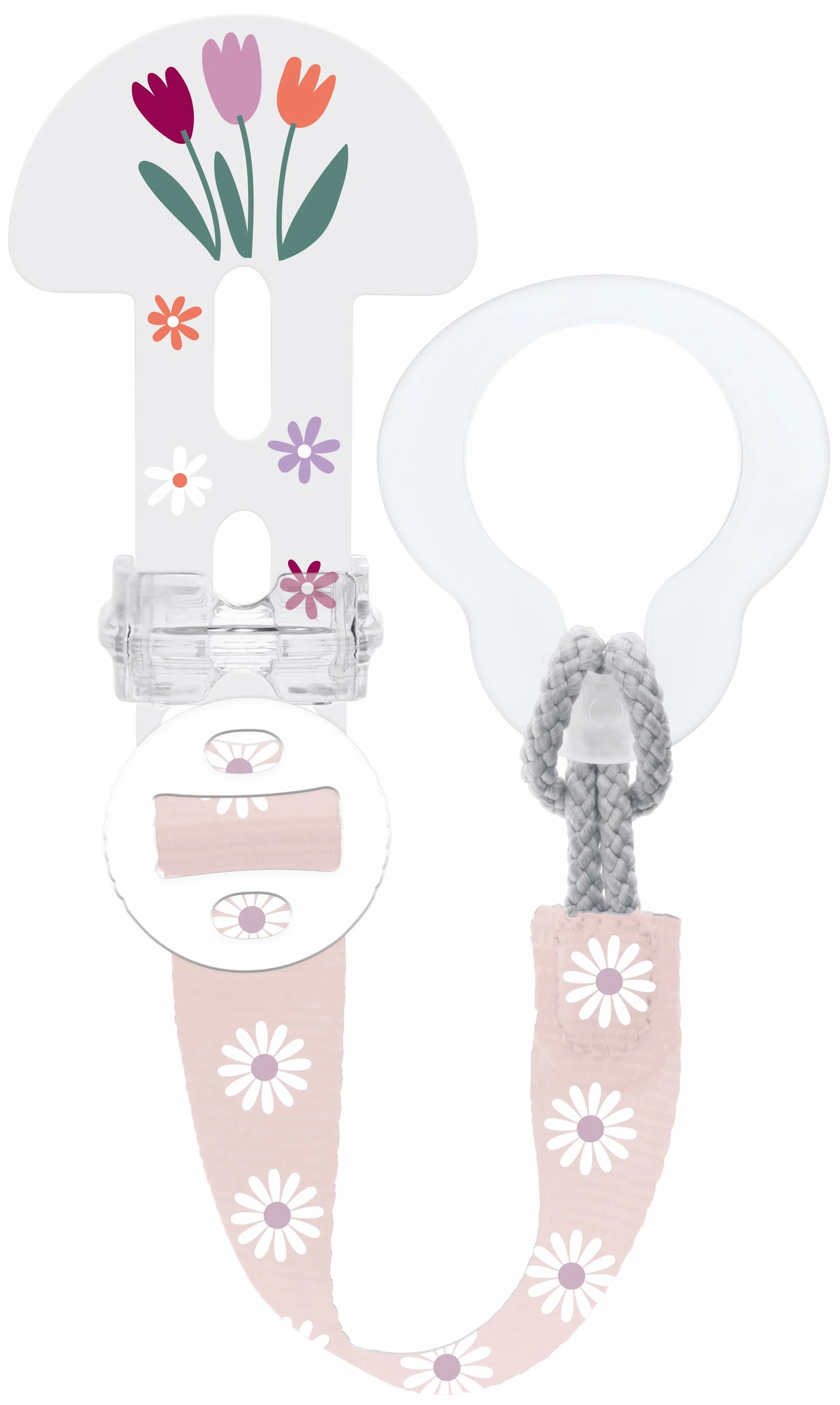 MAM Clip it! Napphållare Pink - Napphållare