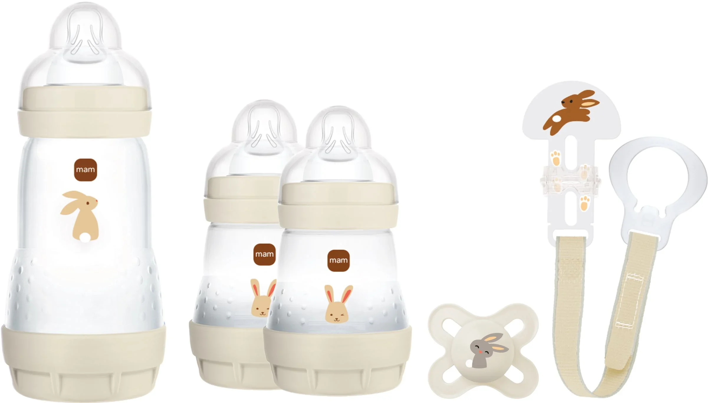 MAM Welcome to the World Gift Set Ivory - Nappflaskor & vällingflaskor