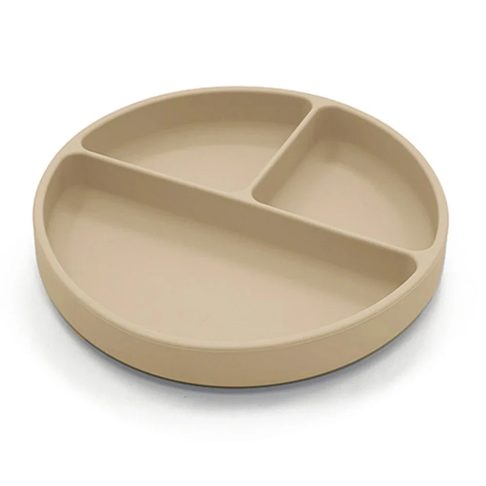 Summerville Tallrik Delad Silikon Sandshell - Barntallrik & barnbestick