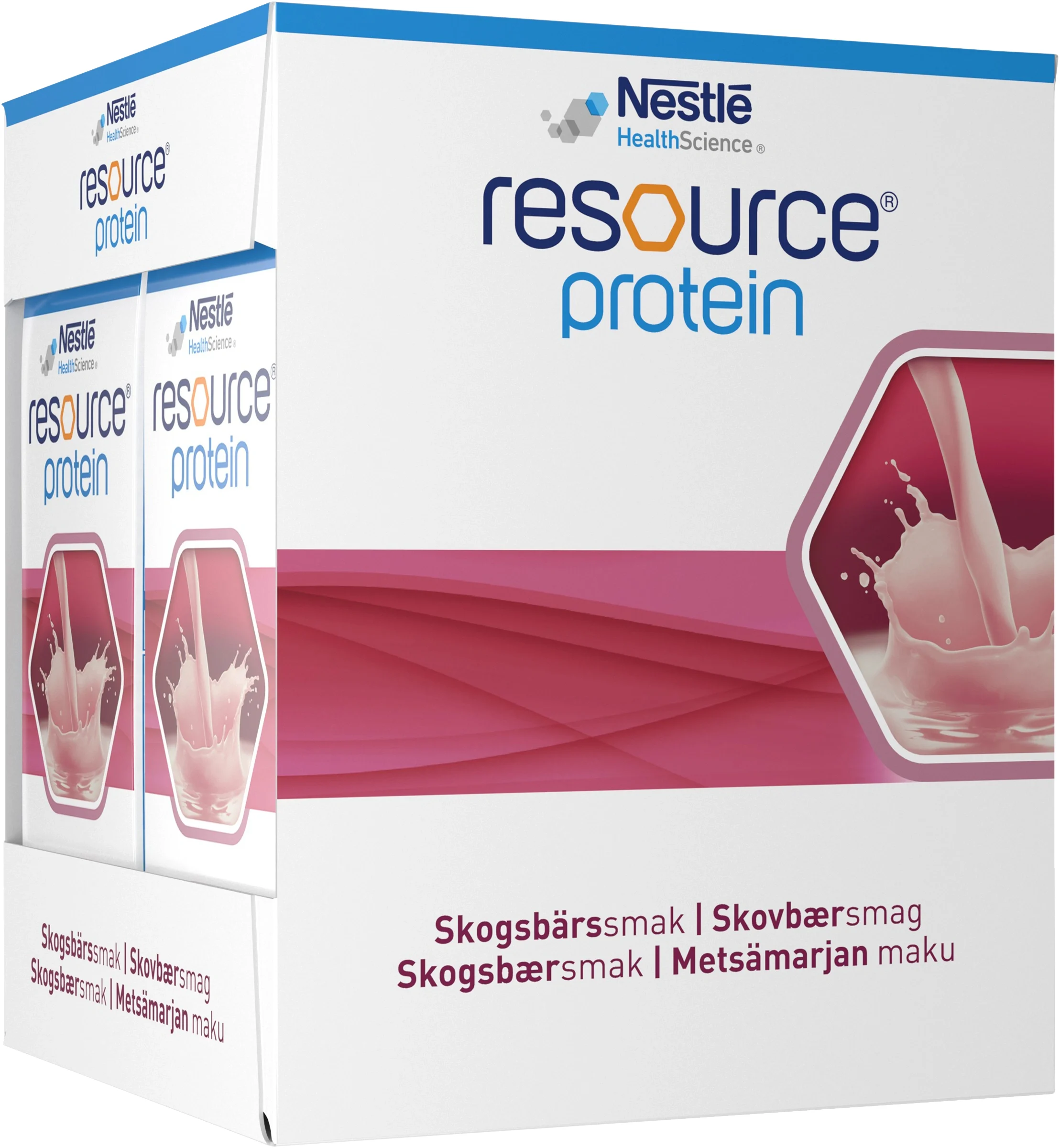 Resource Protein Skogsbär 4x200 ml - Näringsdrycker