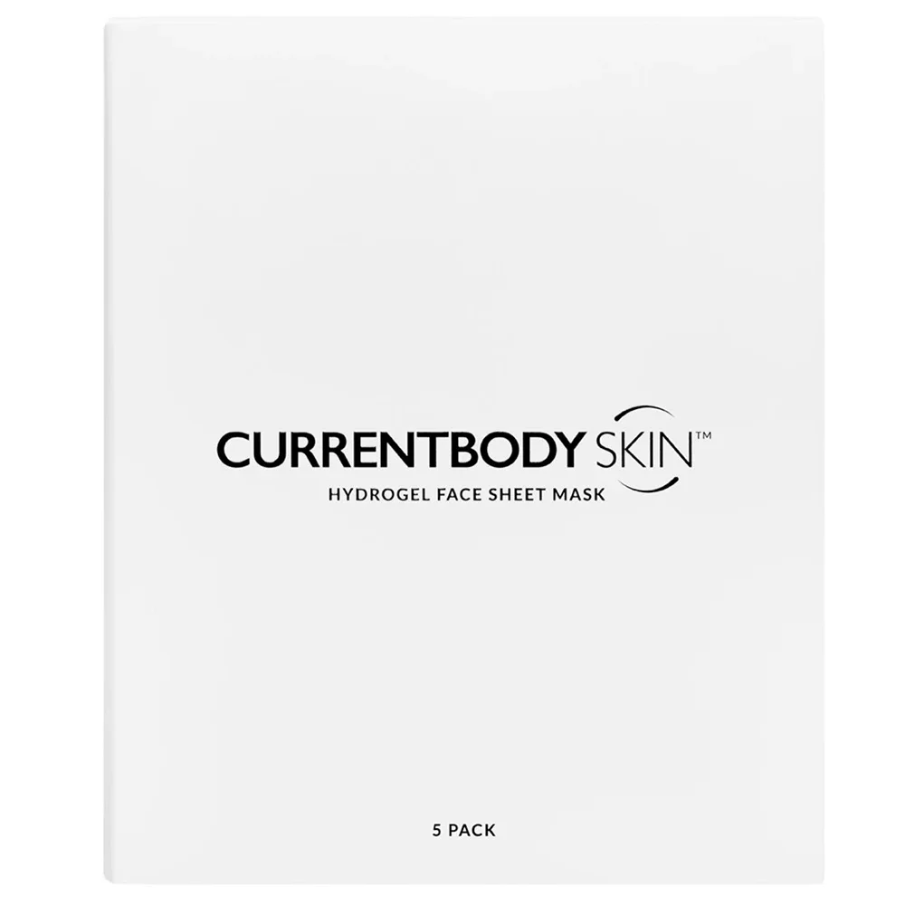 CurrentBody Skin Hydrogel Face Mask 5-pack - Sheet mask