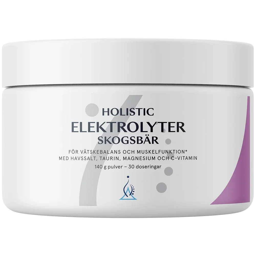 Holistic Elektrolyter Skogsbär 140 g - Elektrolytpulver