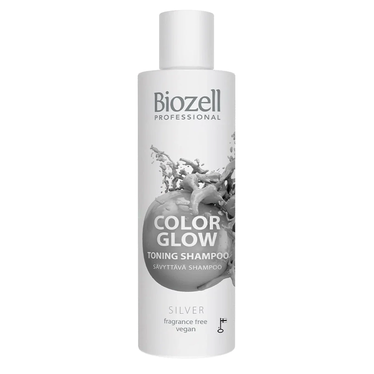 Biozell Color Glow Toning Shampoo Silver 200 ml - Silverschampo