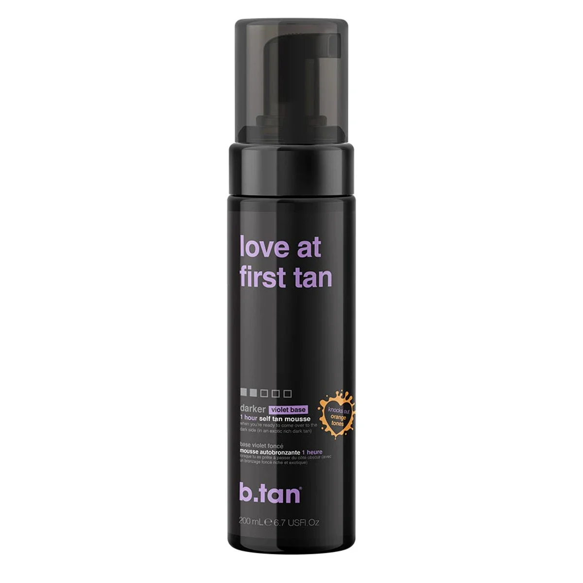 b.tan Love At First Tan Self Tan Mousse 200 ml - Brun utan sol mousse