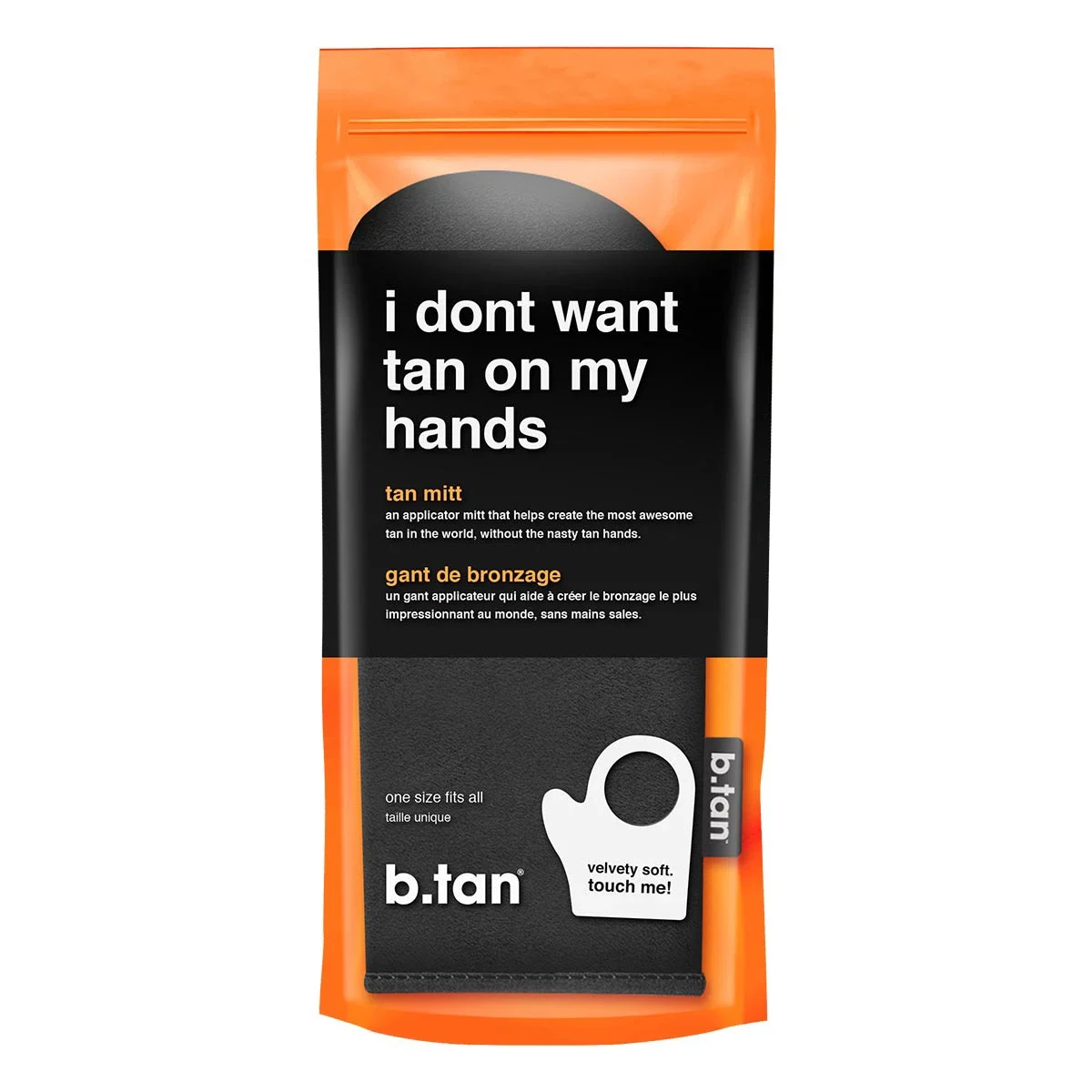 b.tan I Don't Want Tan On My Hands Tan Mitt - Brun utan sol handskar