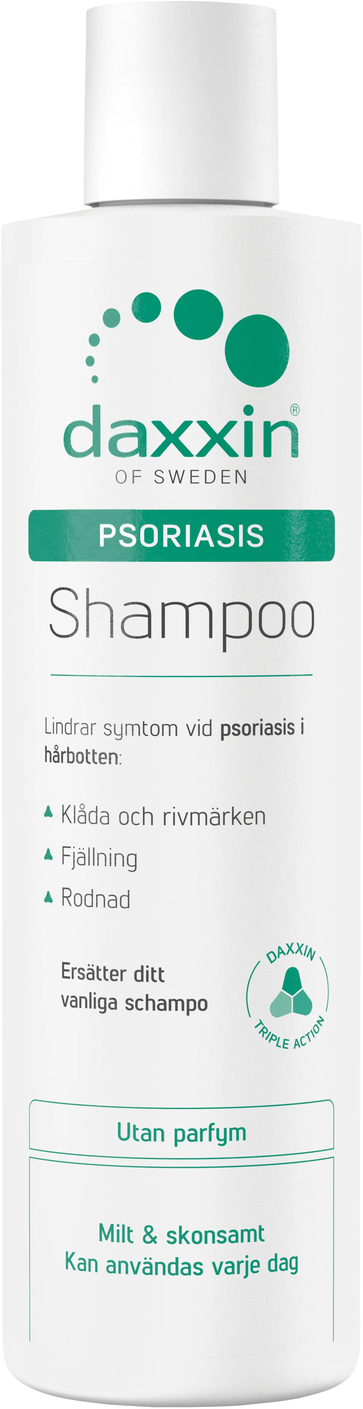 Daxxin Psoriasis Hårshampoo 300 ml - Kliande och torr hårbotten