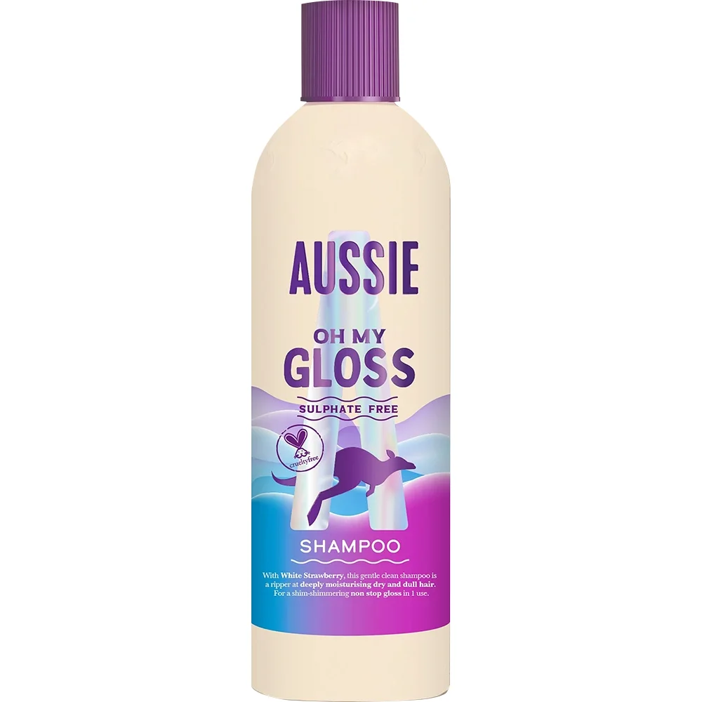 Aussie Oh My Gloss Schampo 300 ml - Schampo