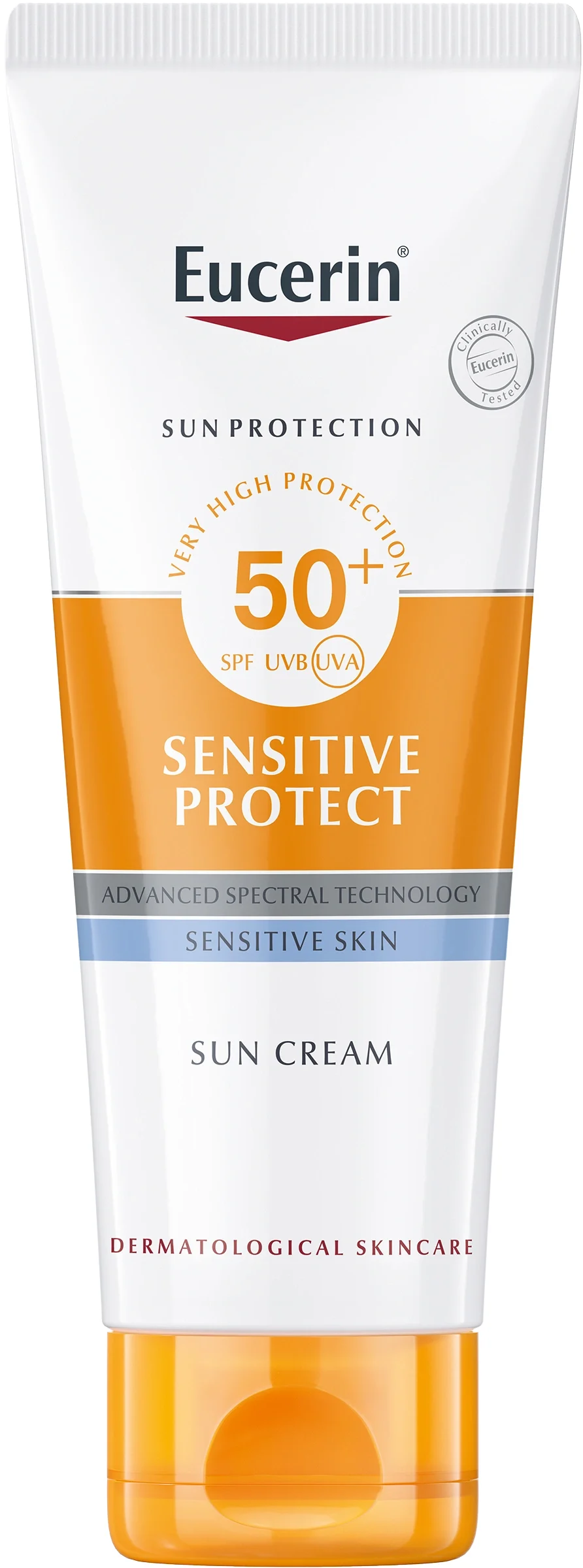 Eucerin Sun Sensitive Protect Cream SPF50+, 50 ml - Solskydd ansikte