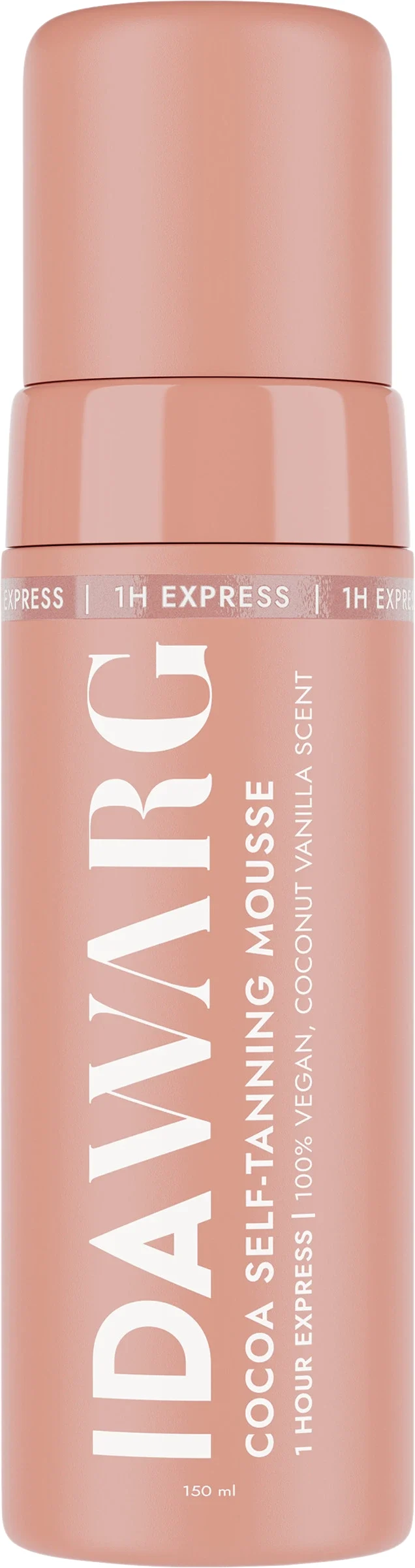 Ida Warg Beauty Cocoa Self-Tanning Mousse 1 Hour Express 150 ml - Brun utan sol