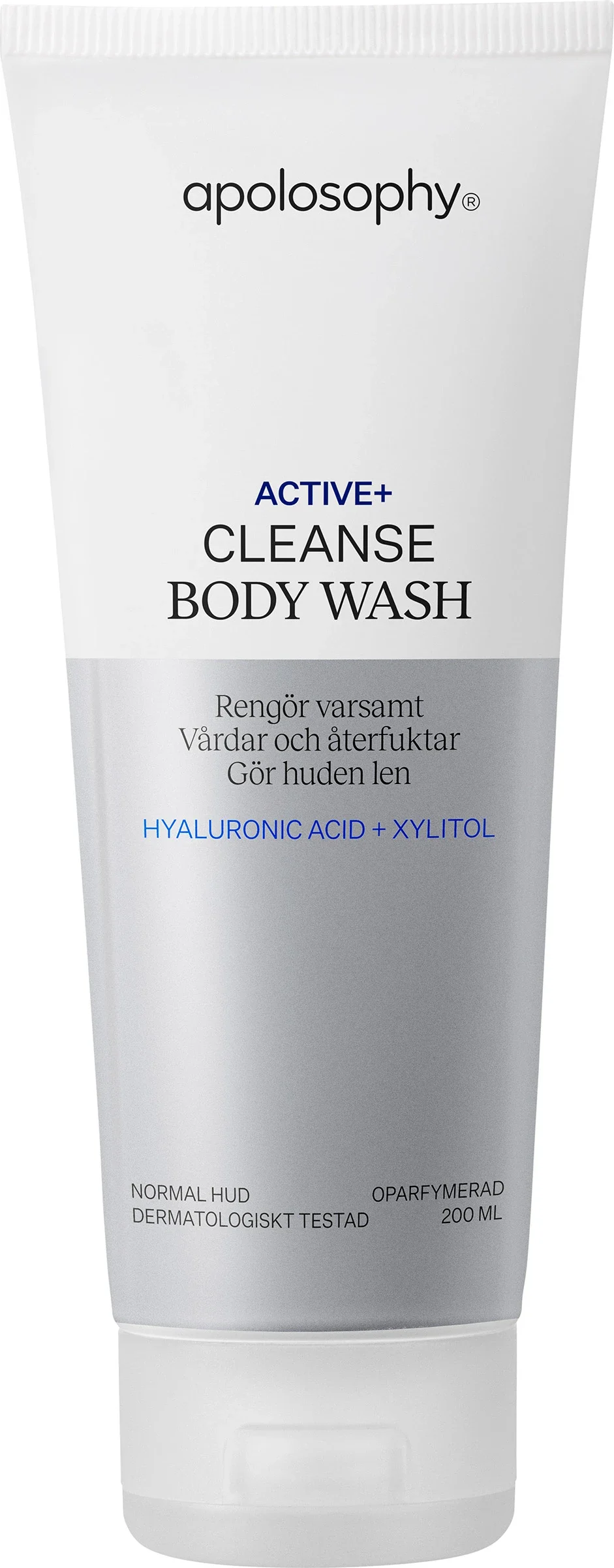 Apolosophy Active+ Cleanse Body Wash 200 ml - Duschkräm & duschtvål