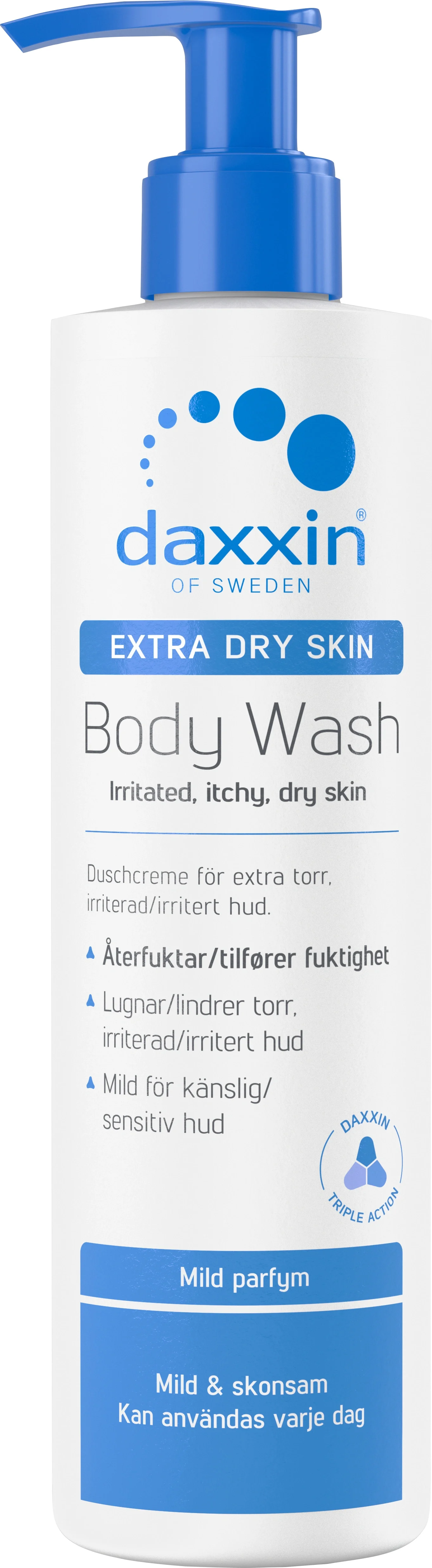 Daxxin Body Wash Extra Dry Skin 300 ml - Duschkräm & duschtvål